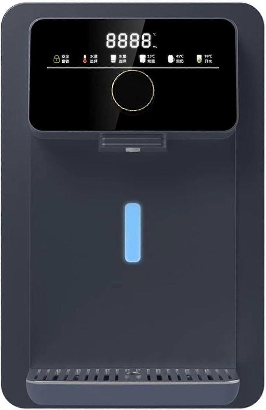 Water Dispenser, Wall-Mounted Mains-Fed, Electronic Child Lock, Dual-Temp Control, Instant Hot Water, Touch Screen