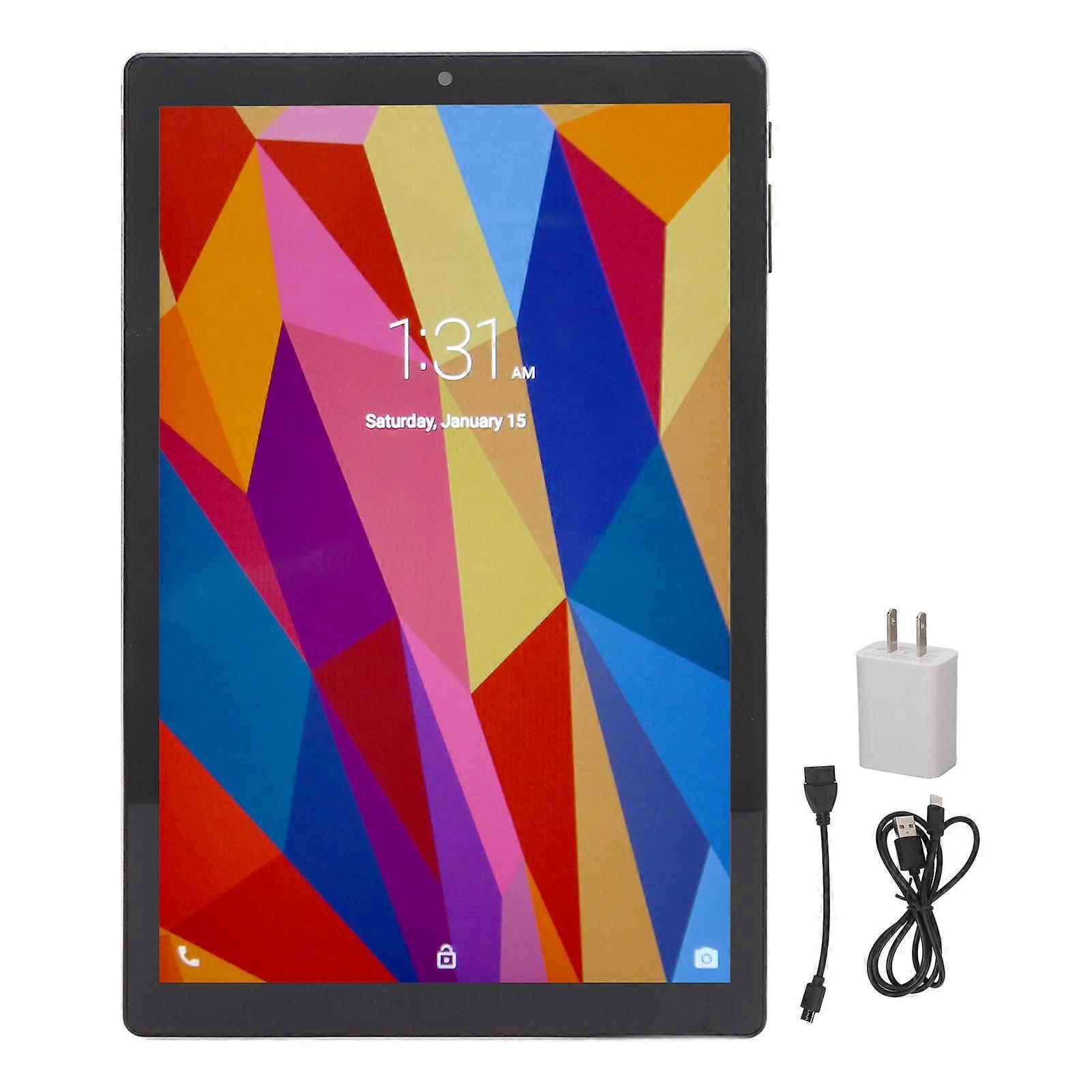 10.1 Inch MT6592 8 Core CPU for Android11 6GB RAM 128GB ROM 2.4 5G WiFi 1960x1200 IPS Silver Tablet PC