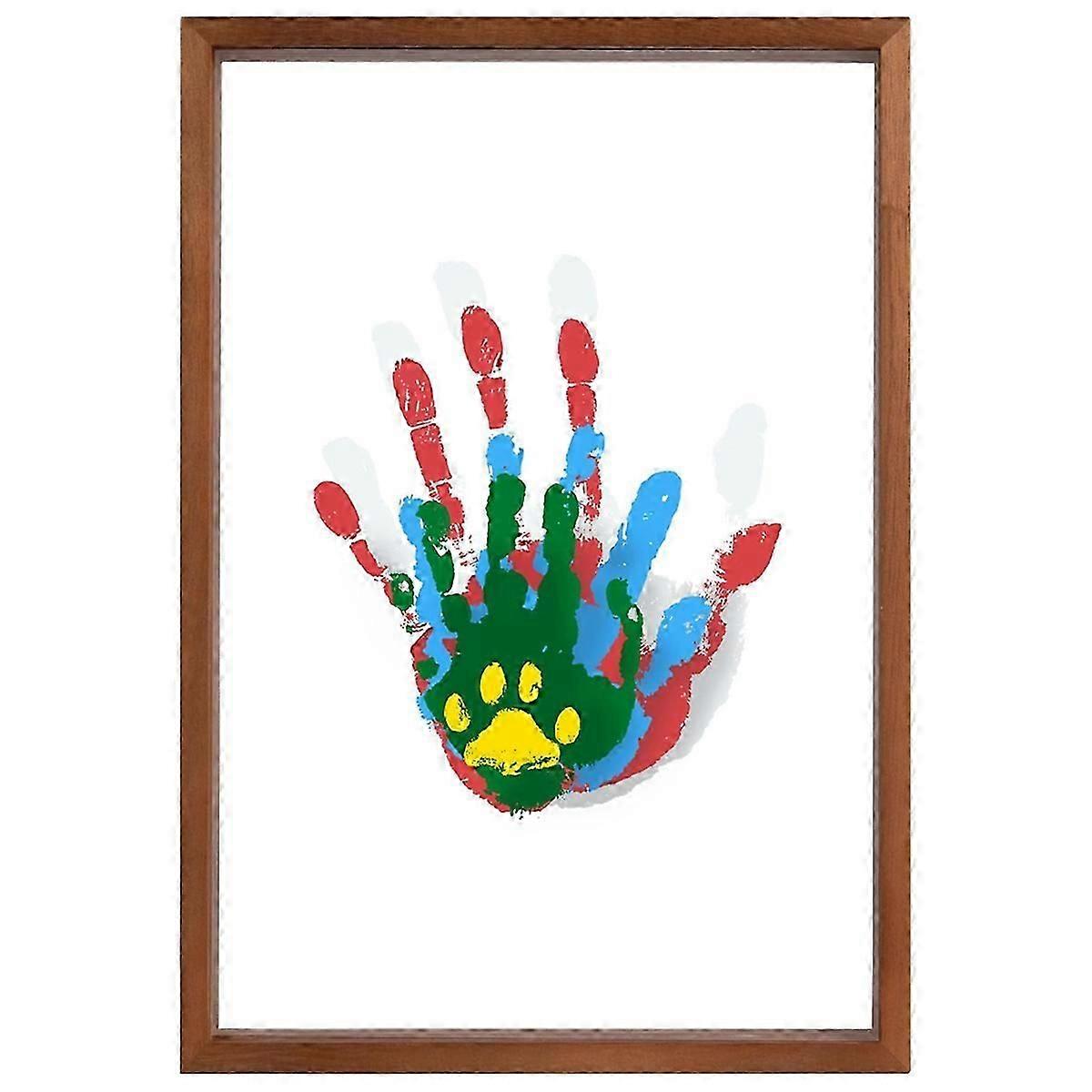 Clear Family Handprint Kit Gifts for New Parents