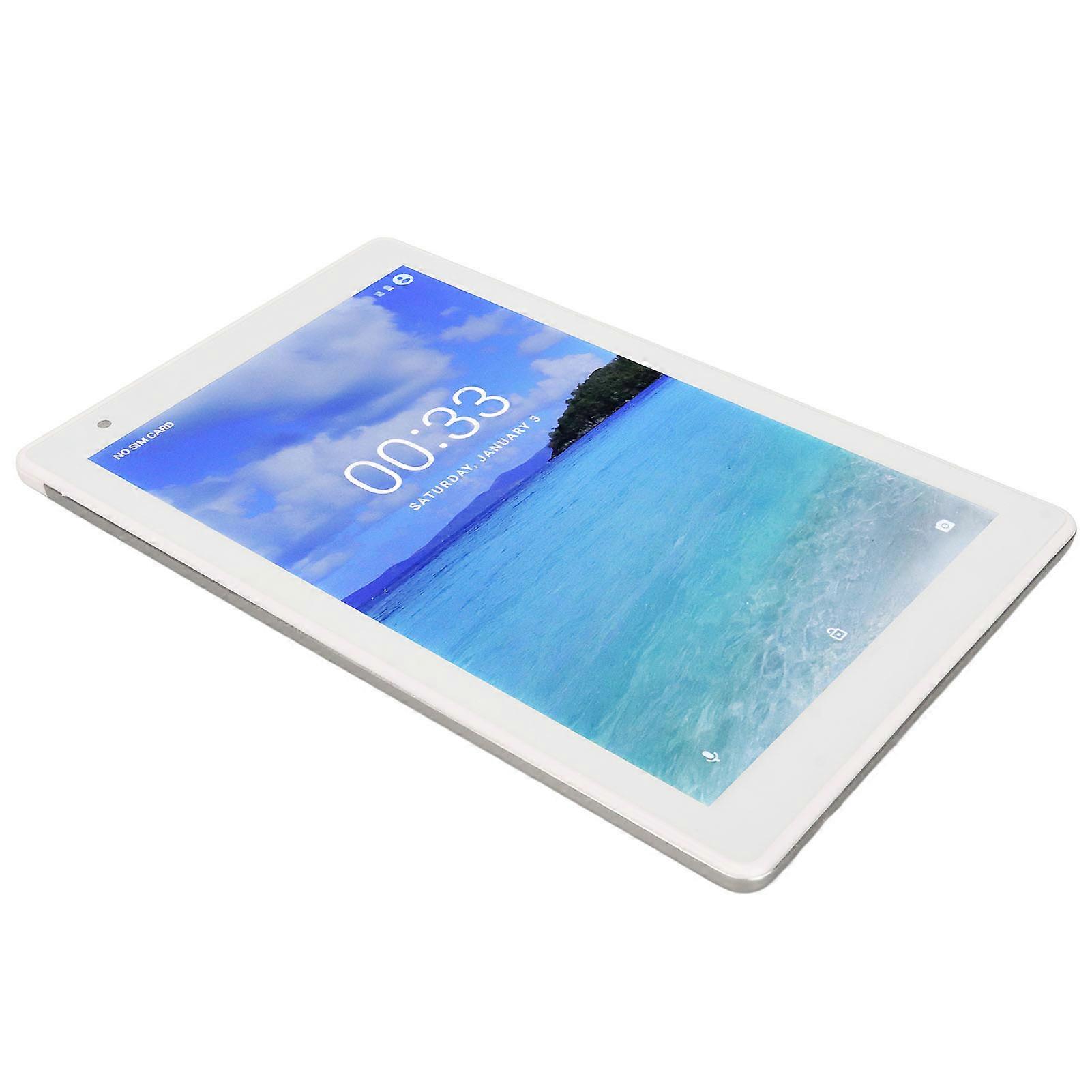 8.1 Inch For Pad P8 Android 10 Tablet 4GB RAM 64GB Silver US Plug