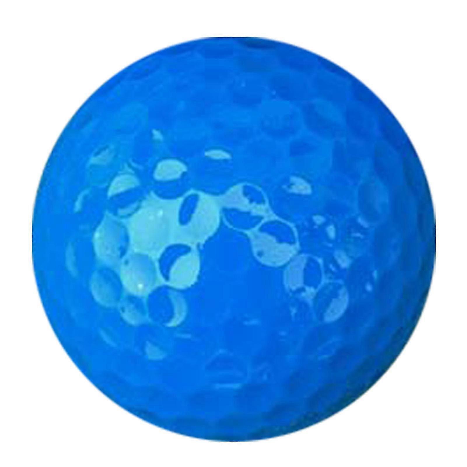 Golf practice balls double layer durable wear resistant