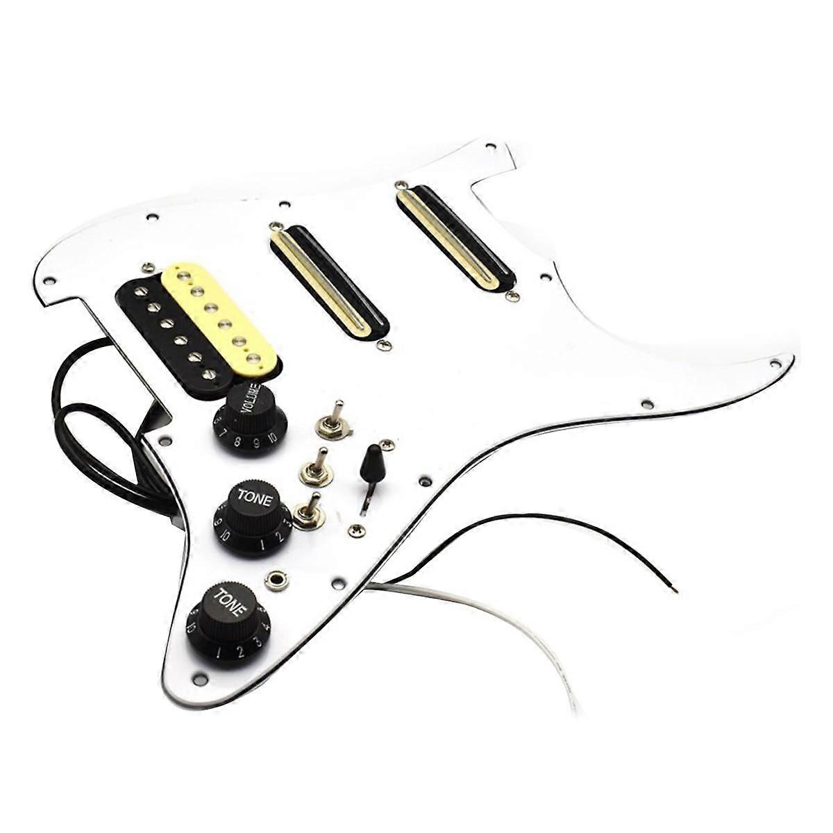 ST Electric Guitar Pickguard Pickup Wiring Loaded Prewired Pickguard Guitar Pickguard Scratchplate
