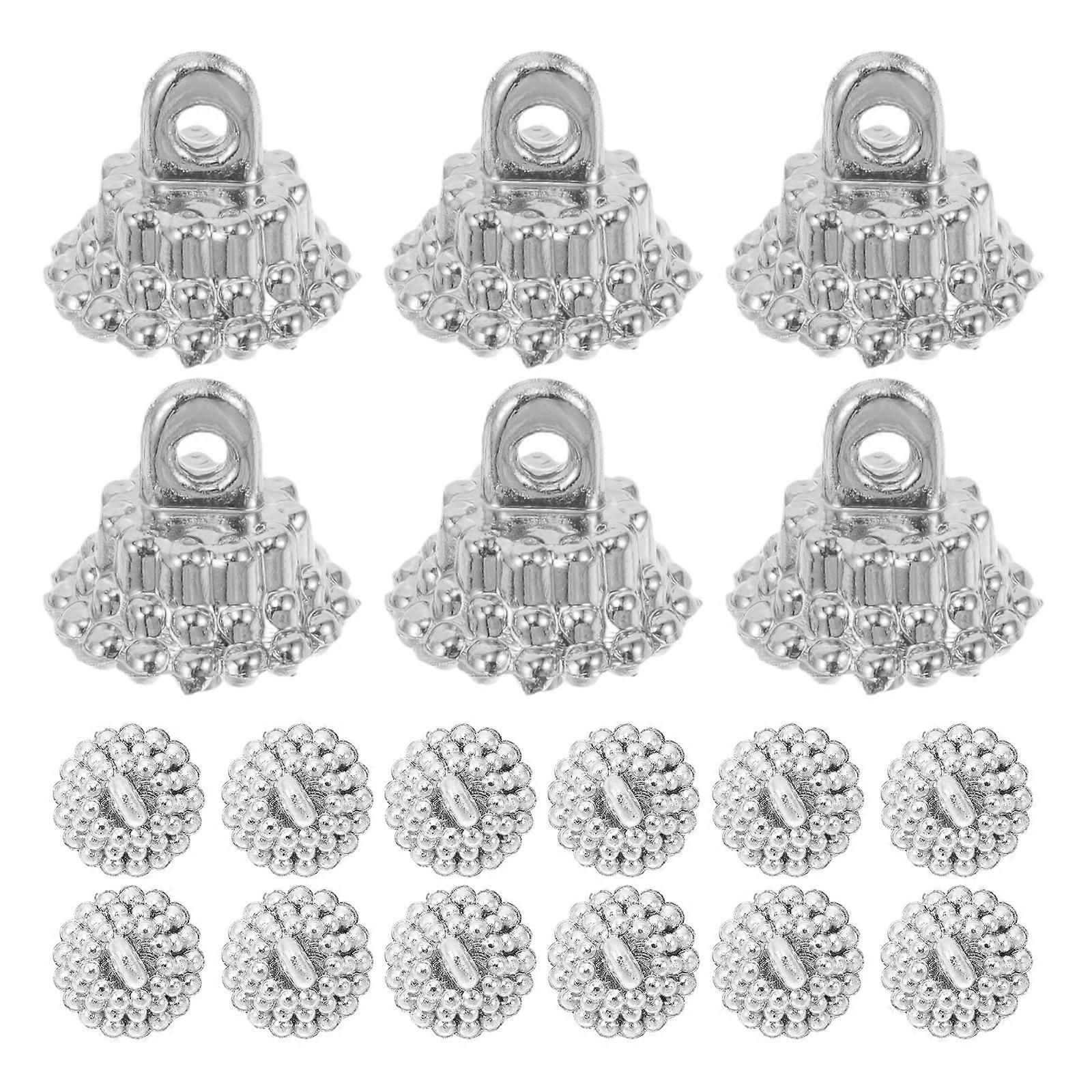 Decorative Ornament Caps for Foam Ball Hanging 100Pcs Set