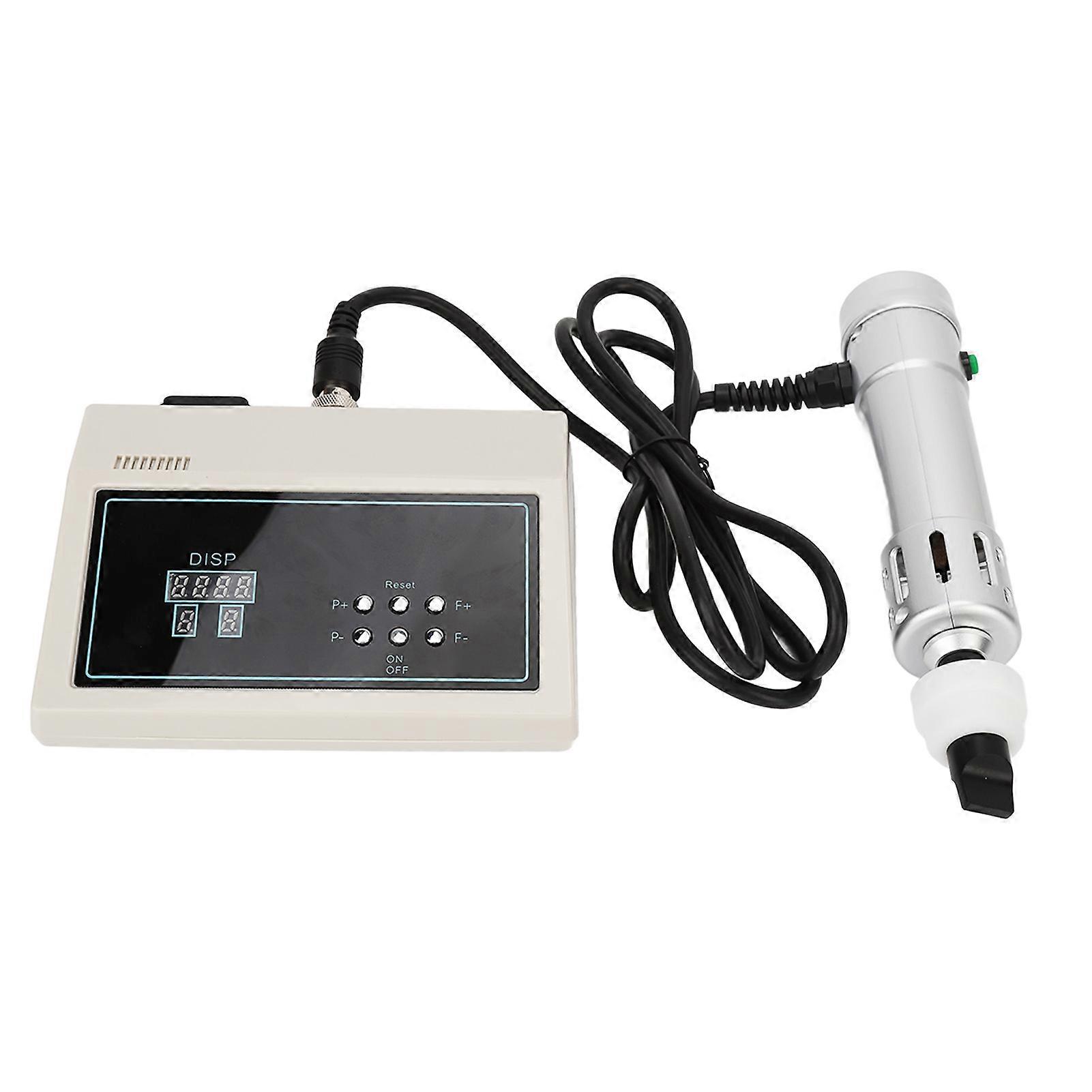 Shock Impulse Therapy Machine Silver Bonesetting Heads Shock Wave Machine