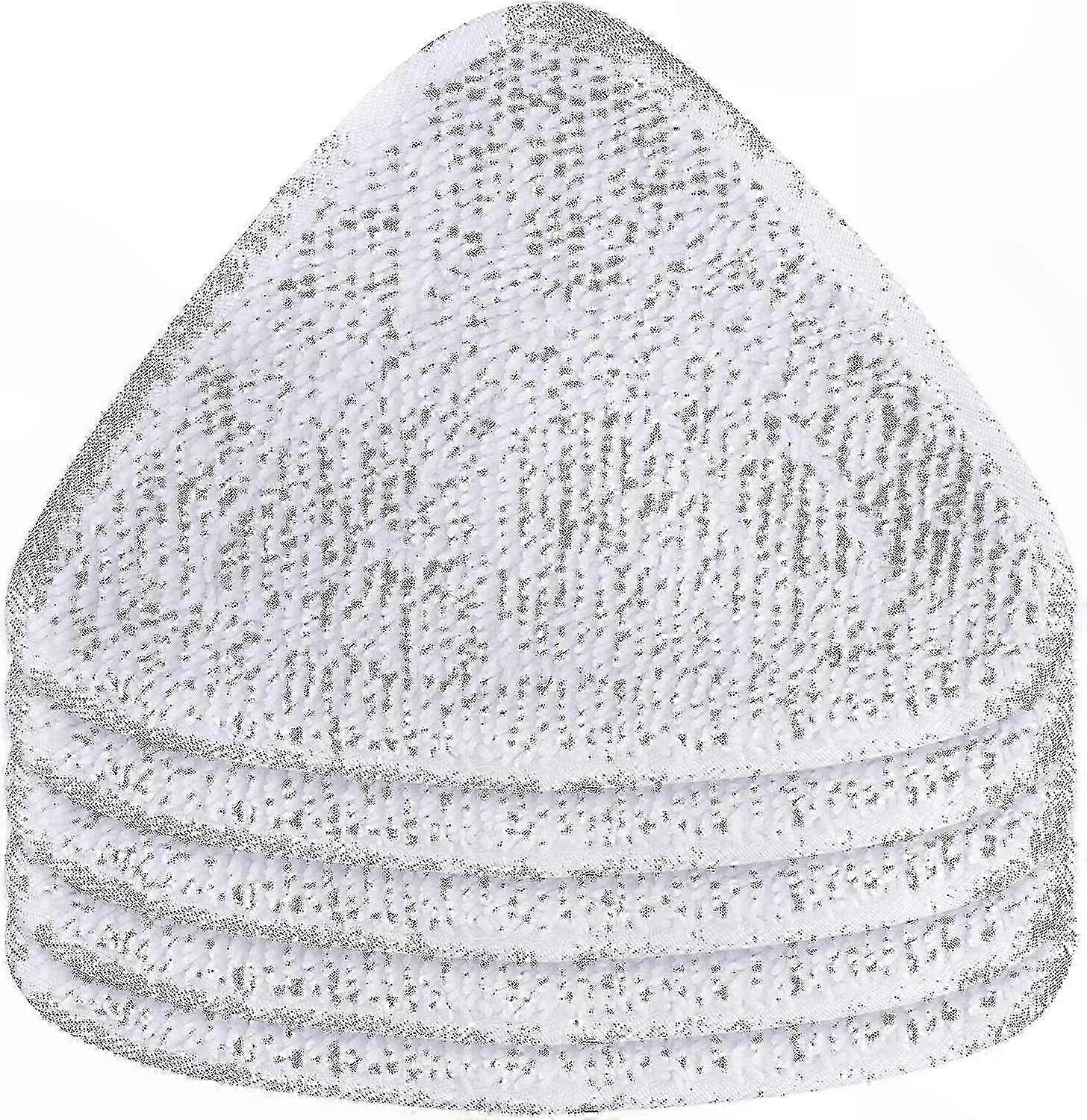 6-Pack Microfiber Pads for Steam Mops, Replacement Cleaning Pads Compatible with 100 Series Floor Steamers