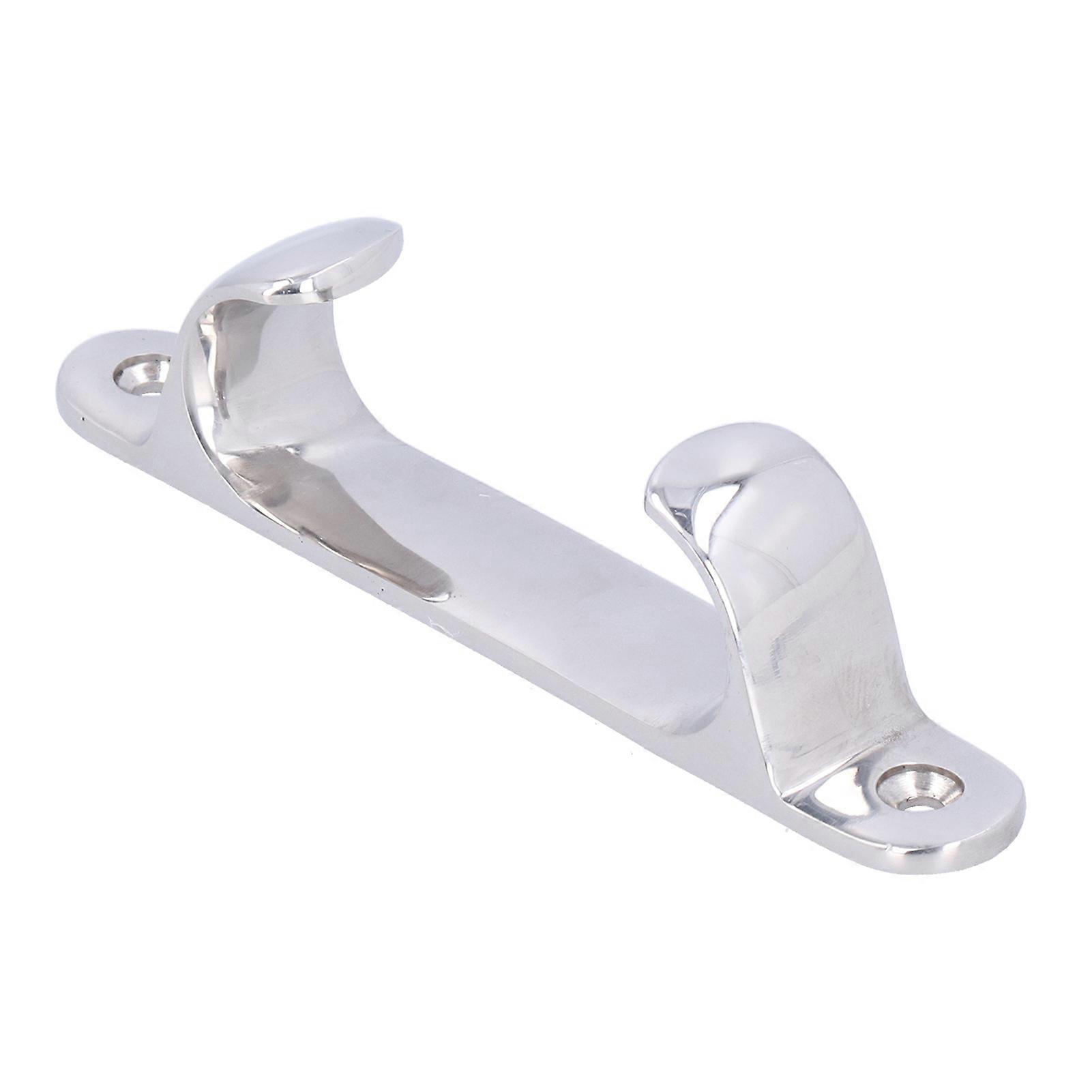 inch Boat Mooring Cleat, 316 Stainless Steel, Anti-Corrosion Mirror Finish, for Yacht Dock