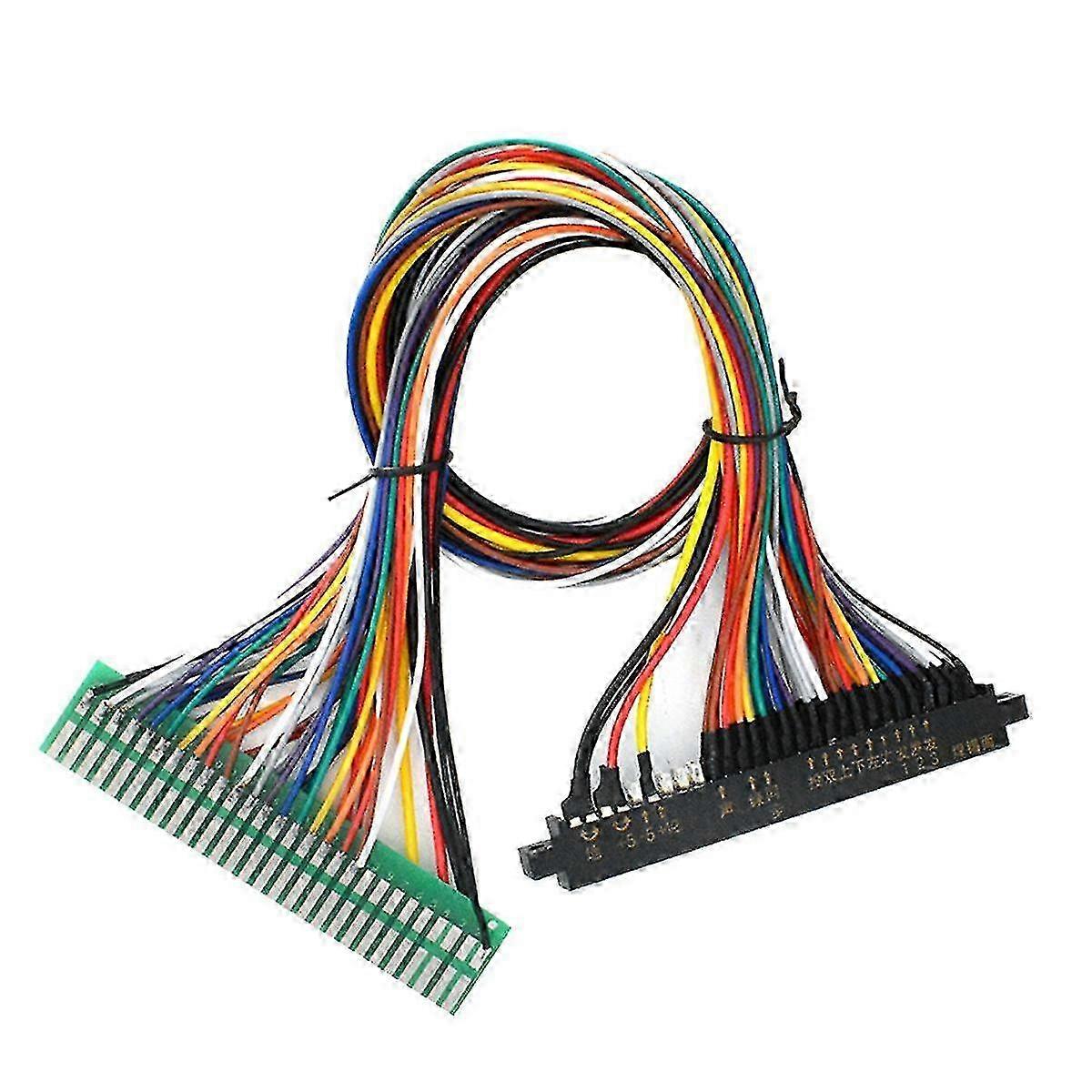 28Pin Jamma Extension Cable Arcade Game Machine Jamma Harness Connectors Gold Finger for Arcade Game Parts Coin Operator 2025