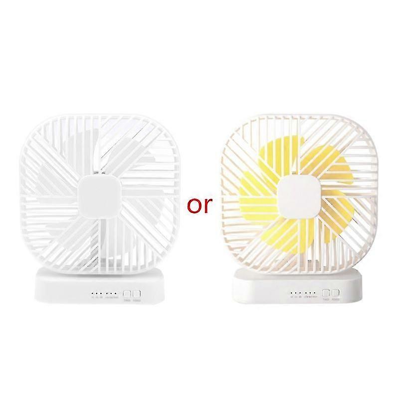 Magnetic Mini Fan Usb Or 4x Aa Battery Powered Desk Fan With 3 Speed Timing Function Personal Fans For Camping Office