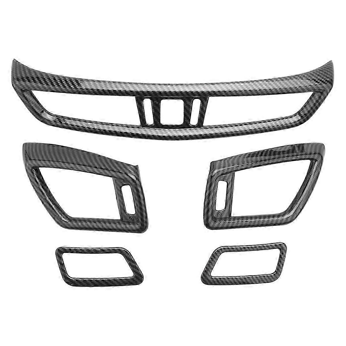 5 Pcs Car Front Console Air Condition Vent Outlet Cover for T32 Rogue J11 2014-2020
