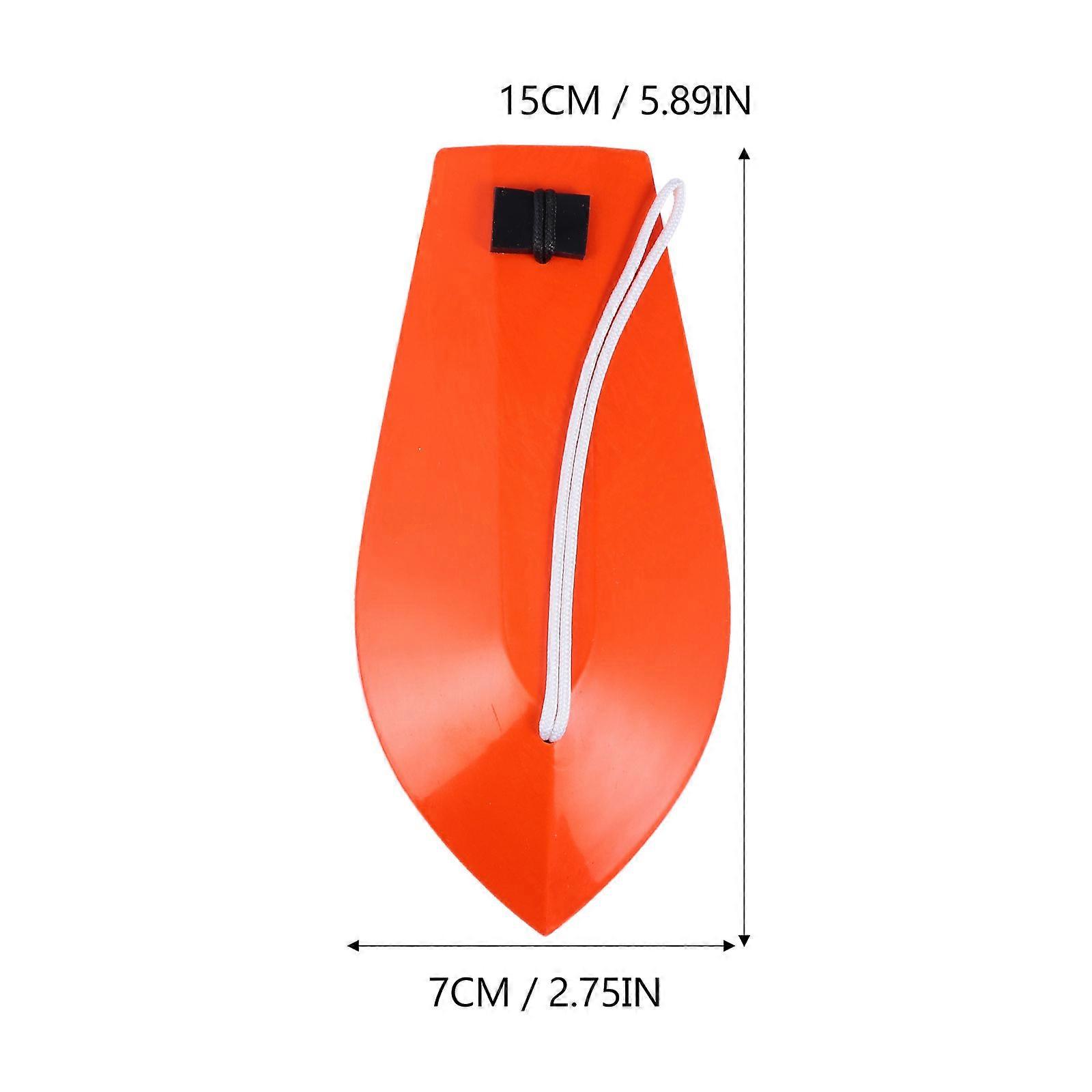 Planer Dive Board Fishing Tool for Fishing Use 2Pcs Orange Plastic Accessory