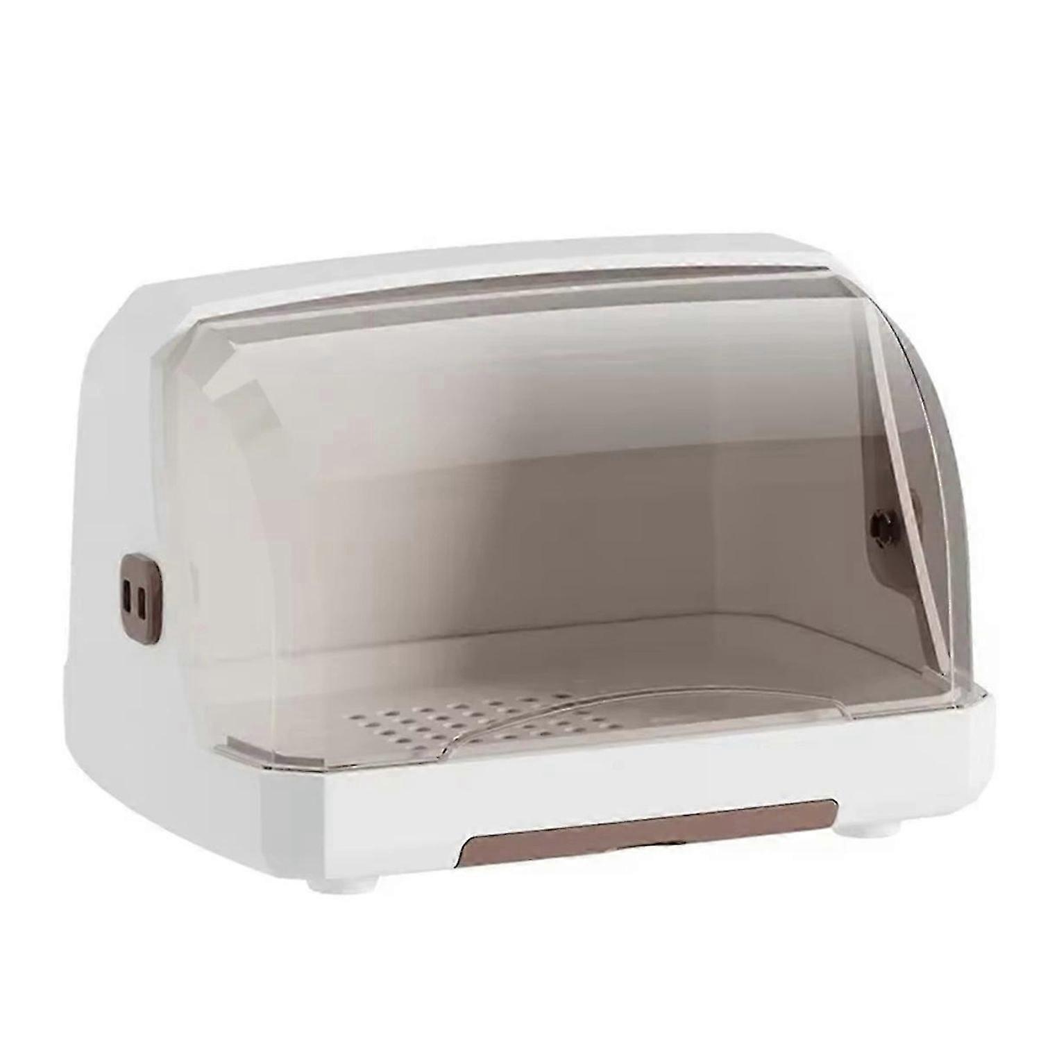 Milk Bottles with Large Drying Rack and Storage Box for Kitchen Countertops and Cabinets, Ideal for