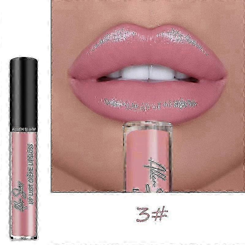 Allen Shaw Lip Gloss Moisturizing Lipstick Waterproof Long Lasting Moist Vivid Colorful Not
