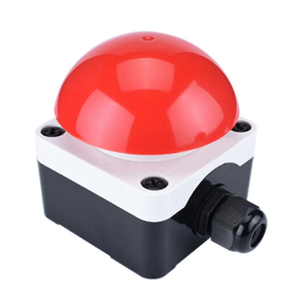 E-Stop Pedal Push Button Without Fixation Waterproof Self Reset Momentary Foot Switch Big Mushroom