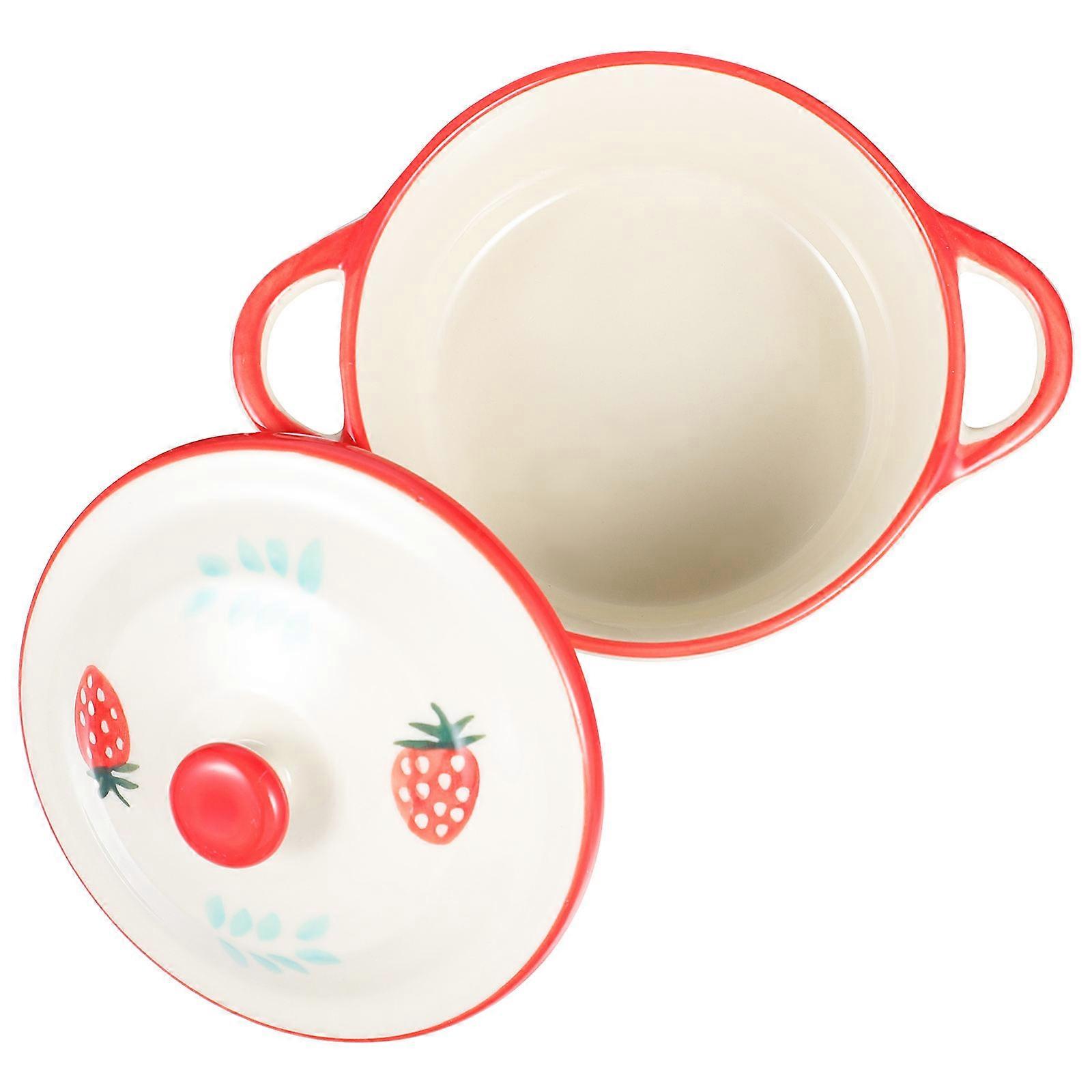 Assorted Color Ceramic Pudding Bowl for Cooking 1Pcs and Stylish