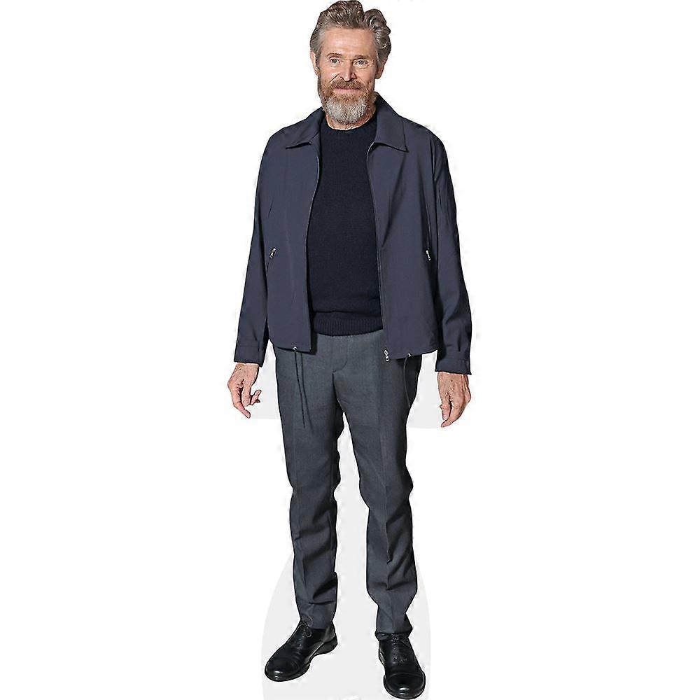 Willem Dafoe (Jacket) Cardboard Cutout (lifesize OR mini size). Standee. Stand Up.