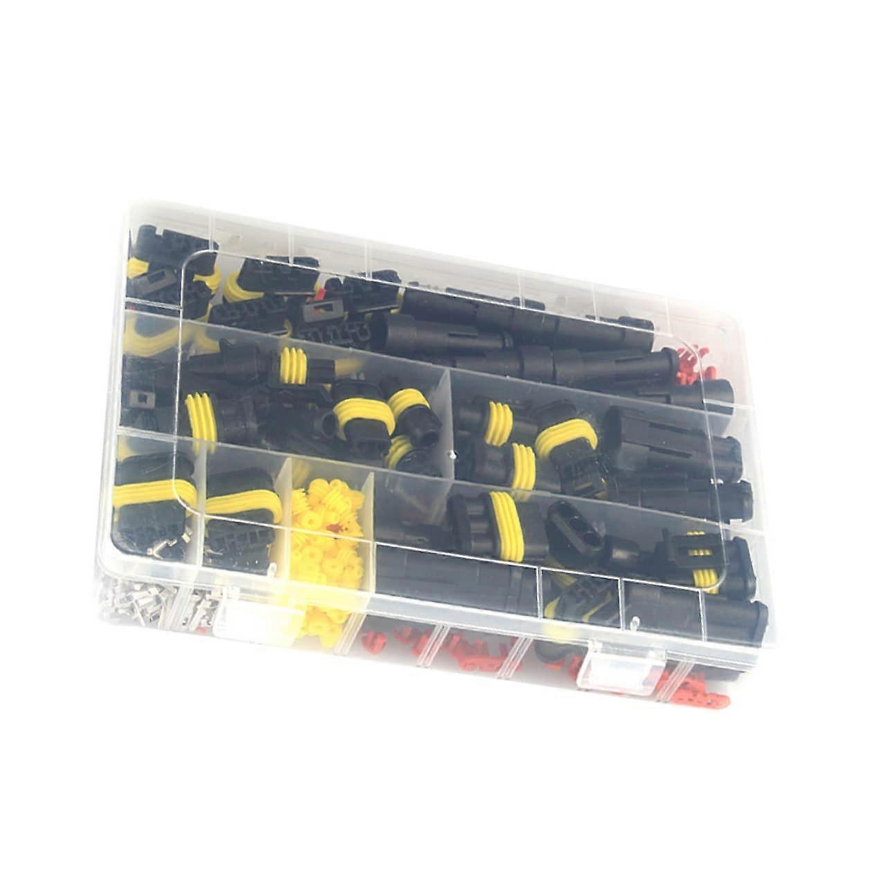 Xenon Lamp Harness Plug Connector Car Wiring Connectors 352 Piece Box Automotive Wire Connections Kit