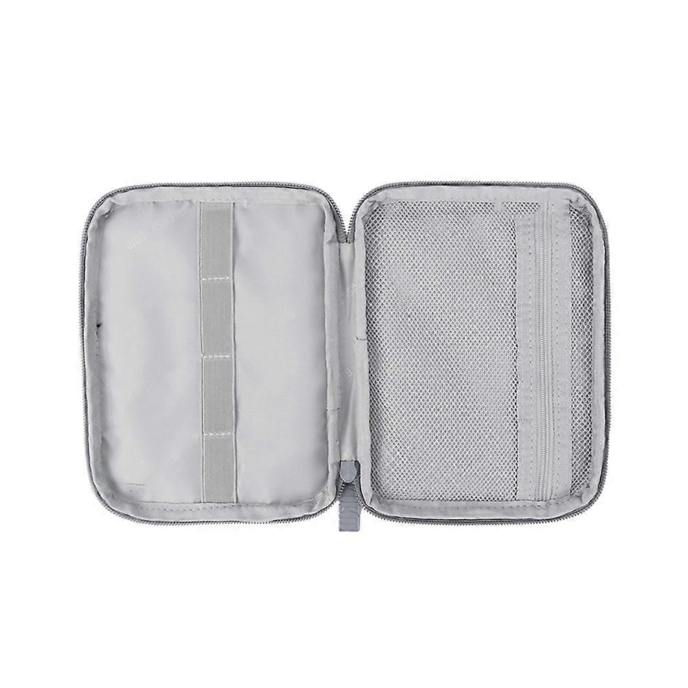 Digital Accessories Storage Bag Earphone Pouch for Storage Use Single-Layer Grey