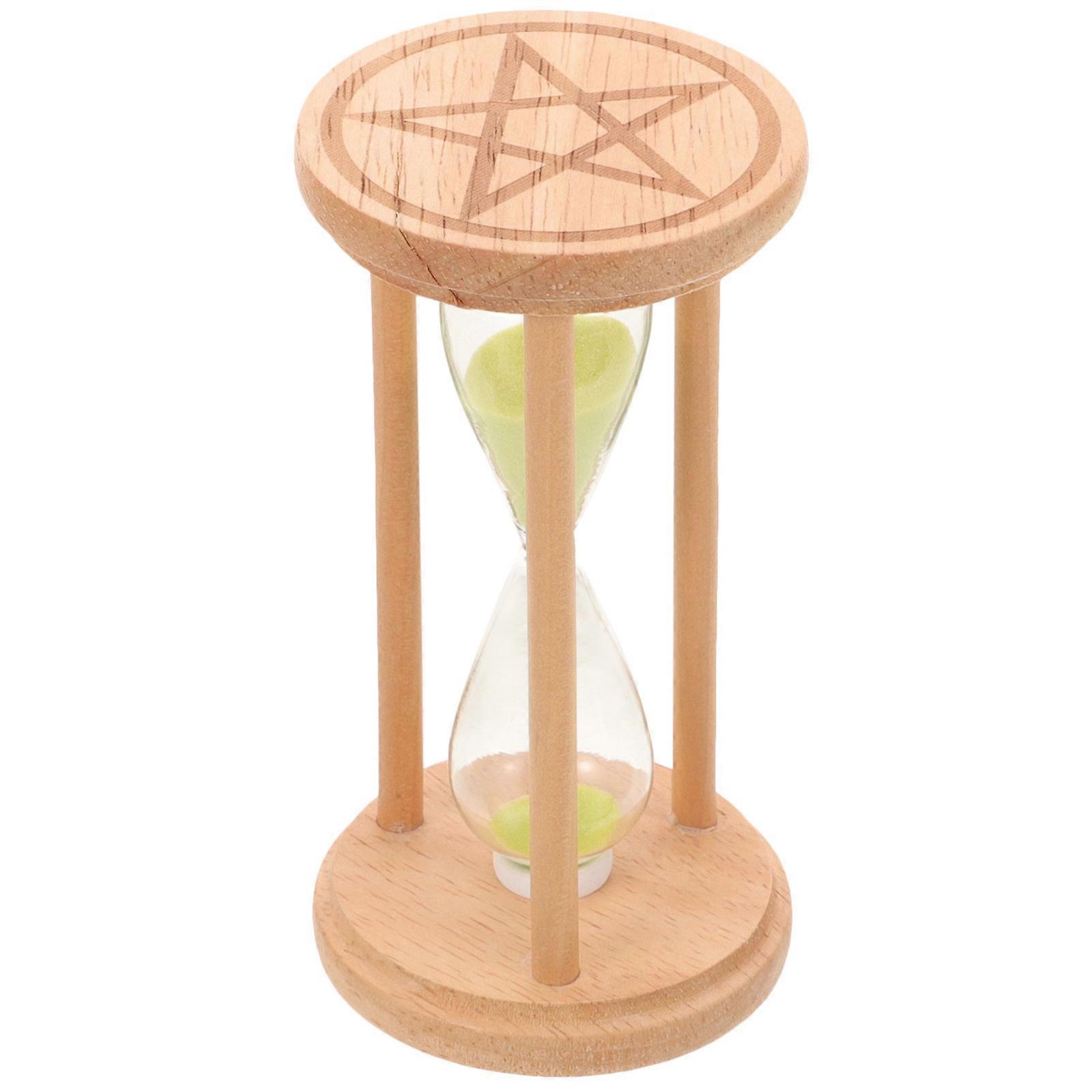 Hourglass Timer Wooden Sand Clock for Home 5Pcs Five Minutes Timer