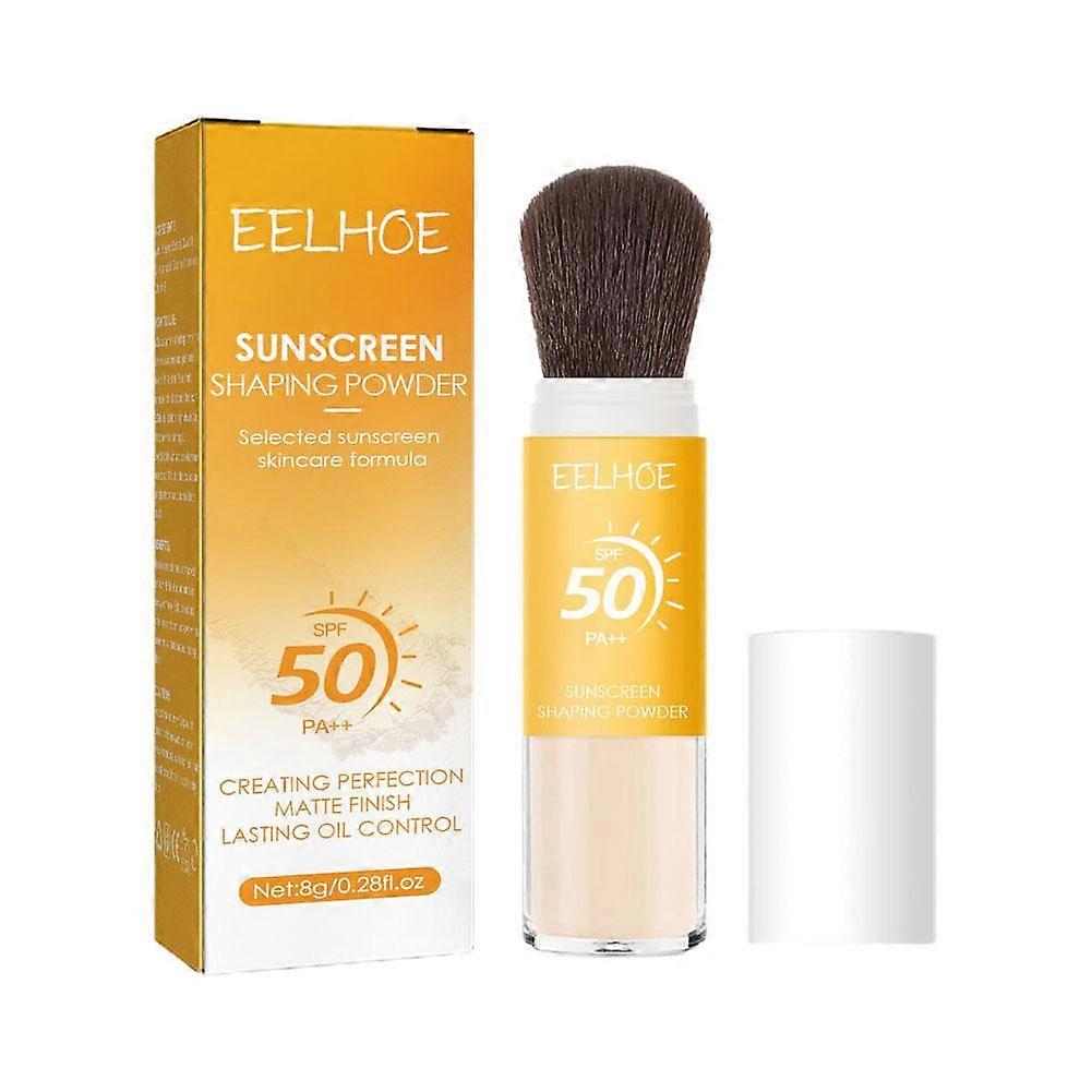 SPF 50 Mineral Setting Powder Broad Spectrum Sunscreen Oil Control Lightweight Makeup Finishing Powder For All Skin Types