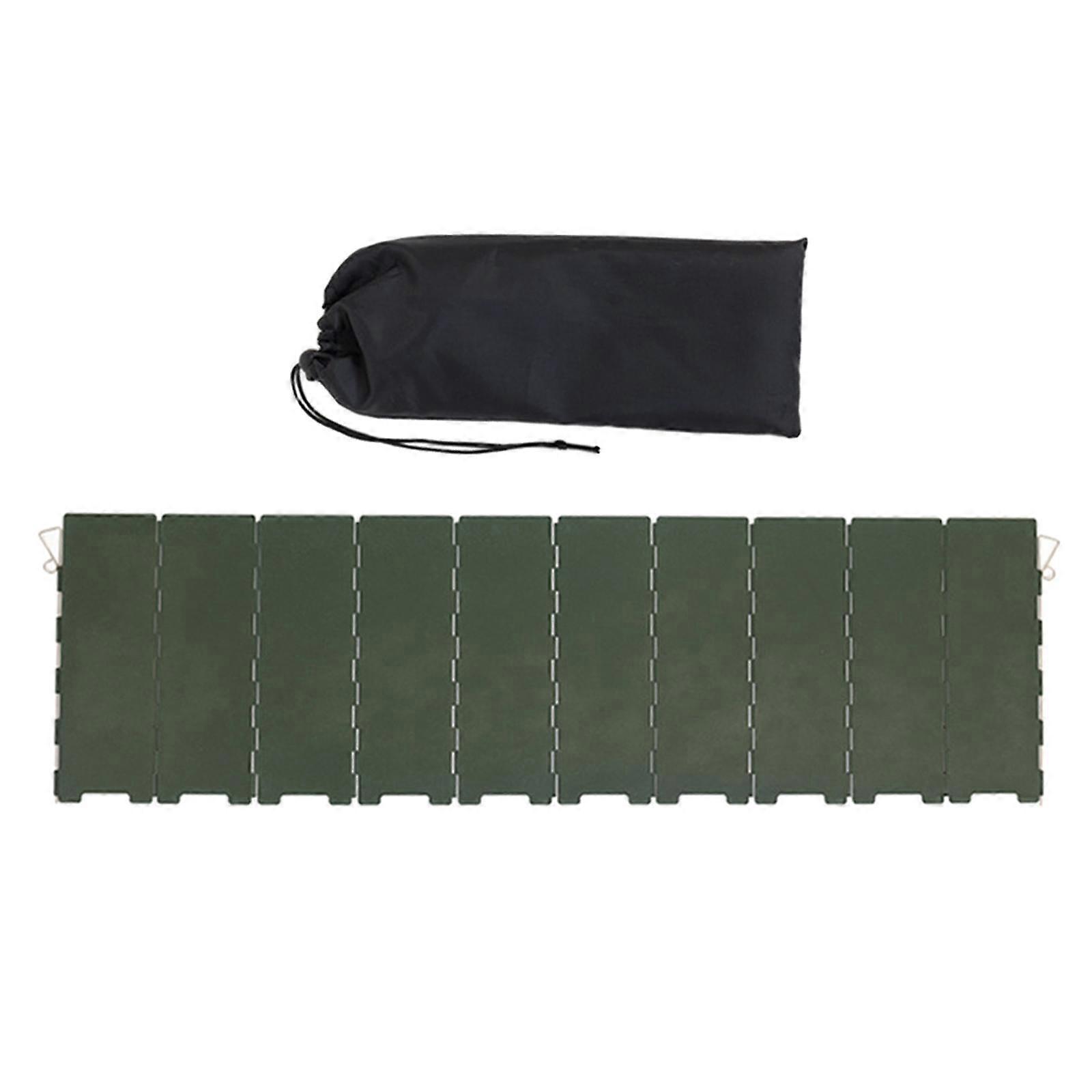 Camping Furnace Windscreen Folding Windshield for Backpacking Cooking Hiking Black