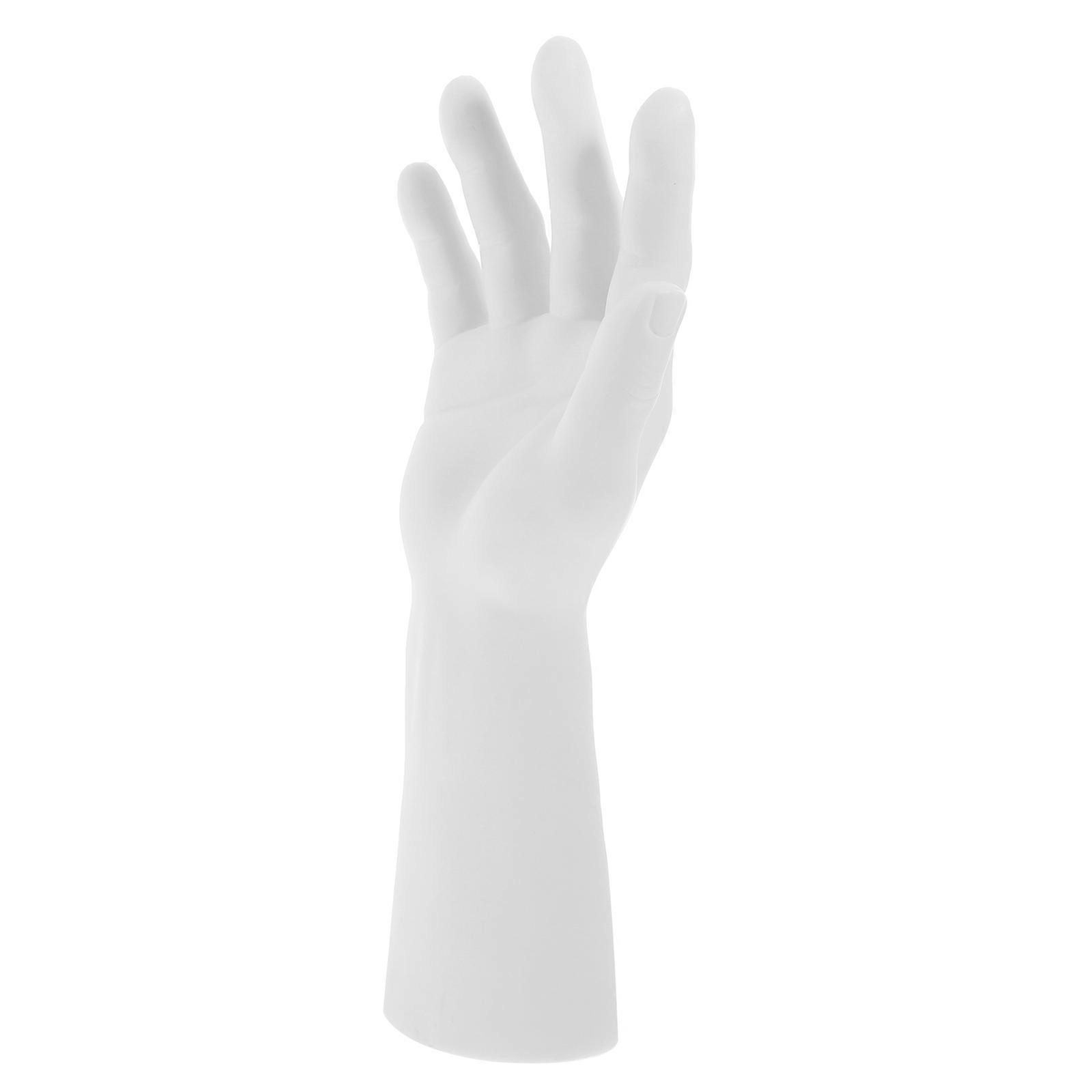 Hand Mannequin Display Holder For Ring 28.00X10.50X7.50CM Durable Plastic Design 2Pcs Ideal For Photography Studio