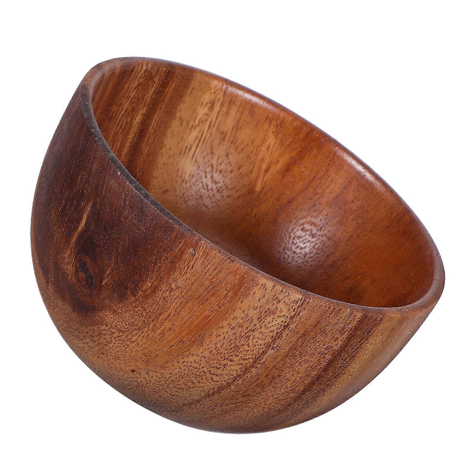 Wood Salad Bowl Household Storage Bowl for 3Pcs Assorted