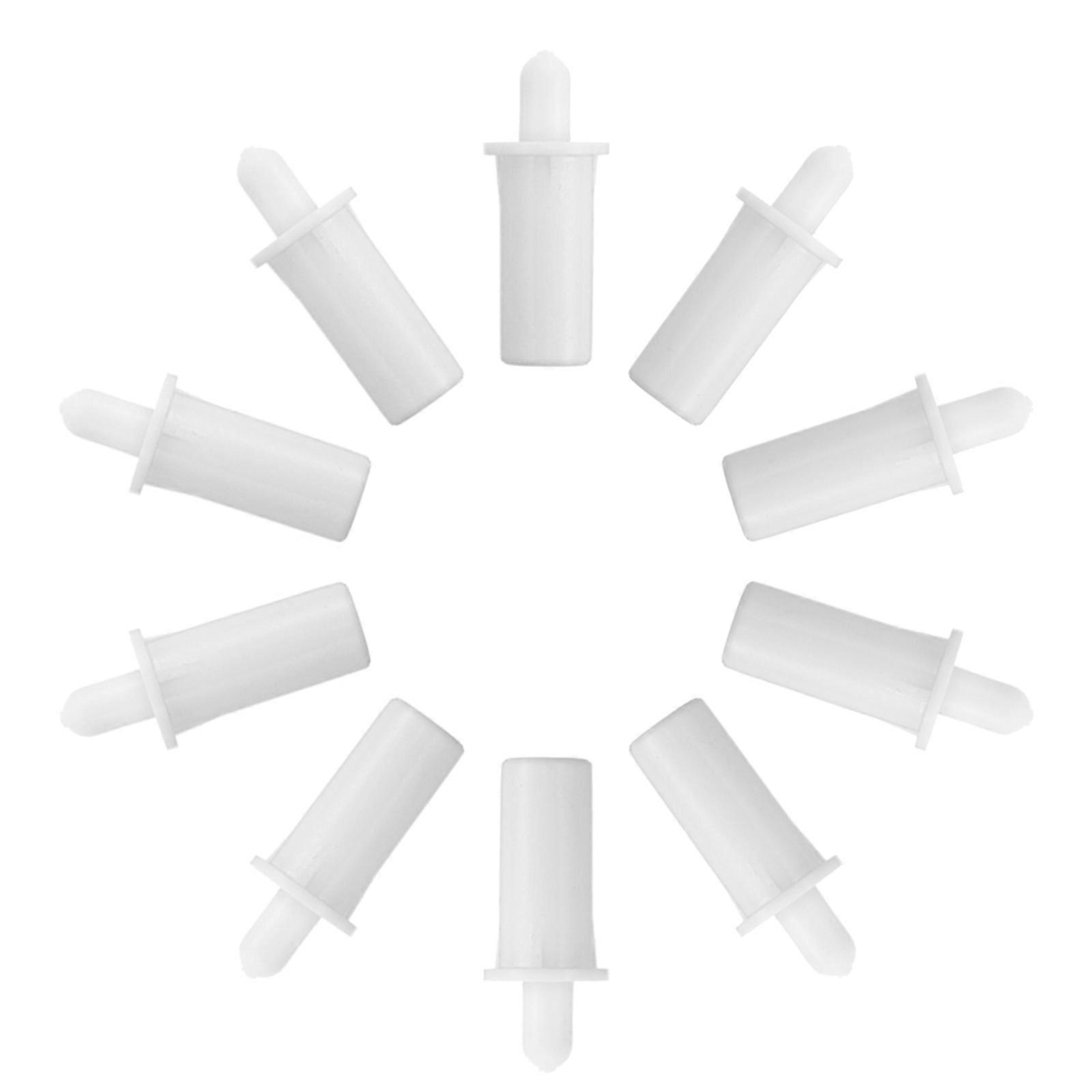 Spring Loaded Shutter Repair Pins for Plantation Shutters 50Pcs White