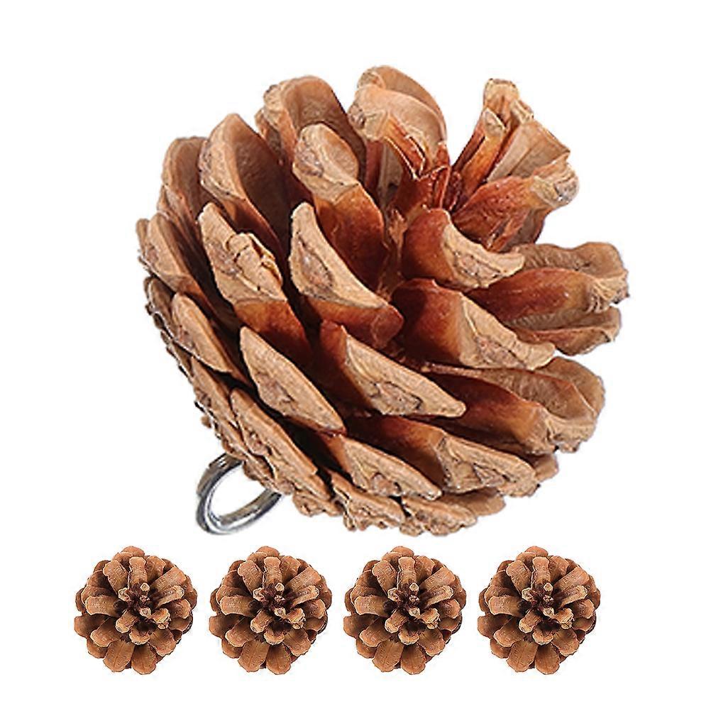 25 Pcs Durable Parrot Chewing Toys Made From Pine Cone For Budgies And Parakeets Supplied For Fun And Versatile Use
