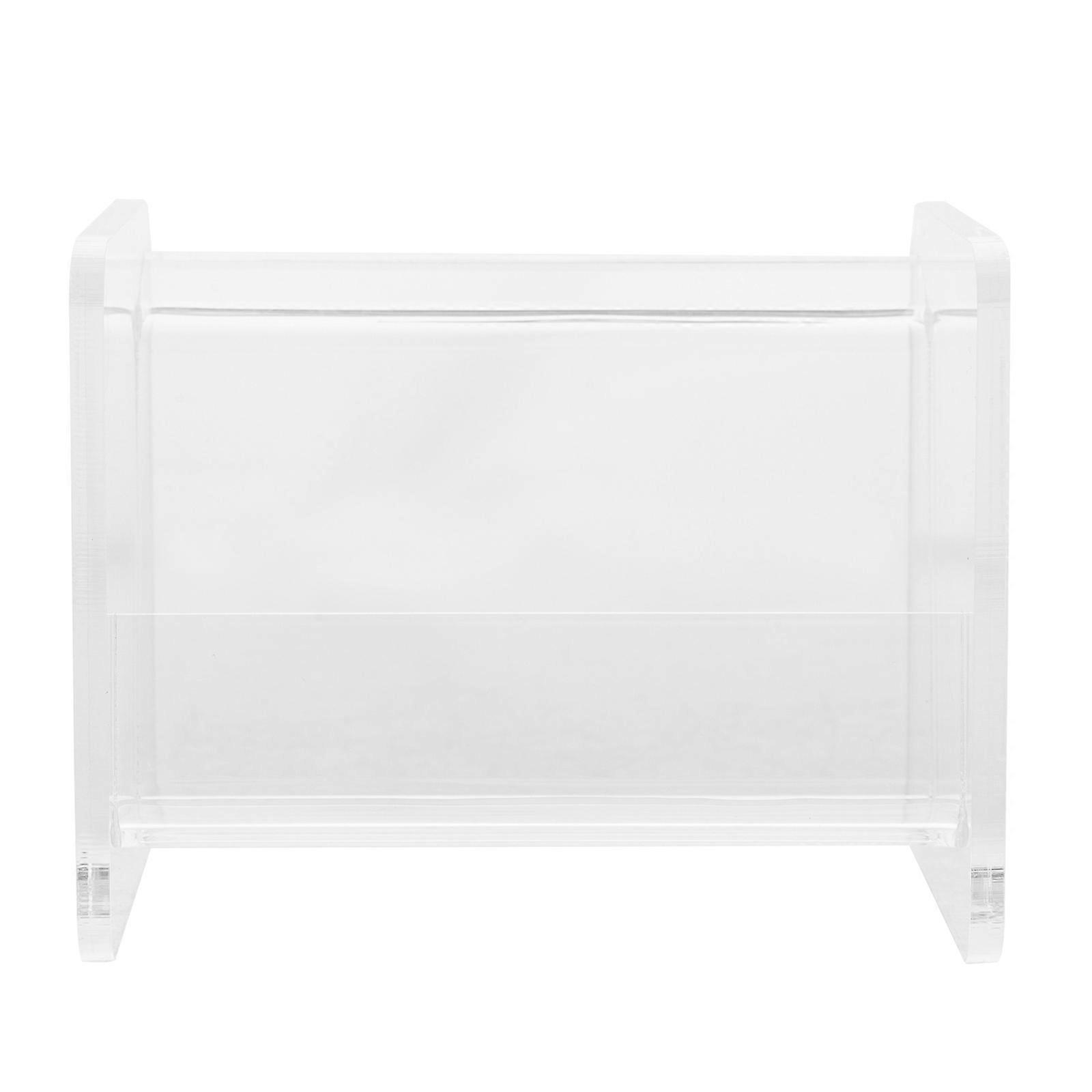 Card Organizing Rack Acrylic Name Card Holder for Storage 3Pcs Pack