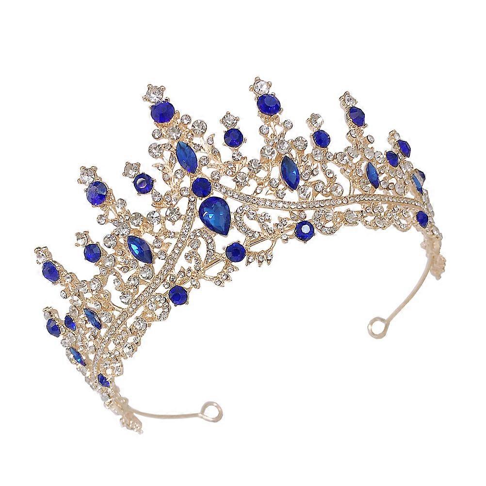 Bride Tiara Rhinestone Comfortable Wear for Decoration