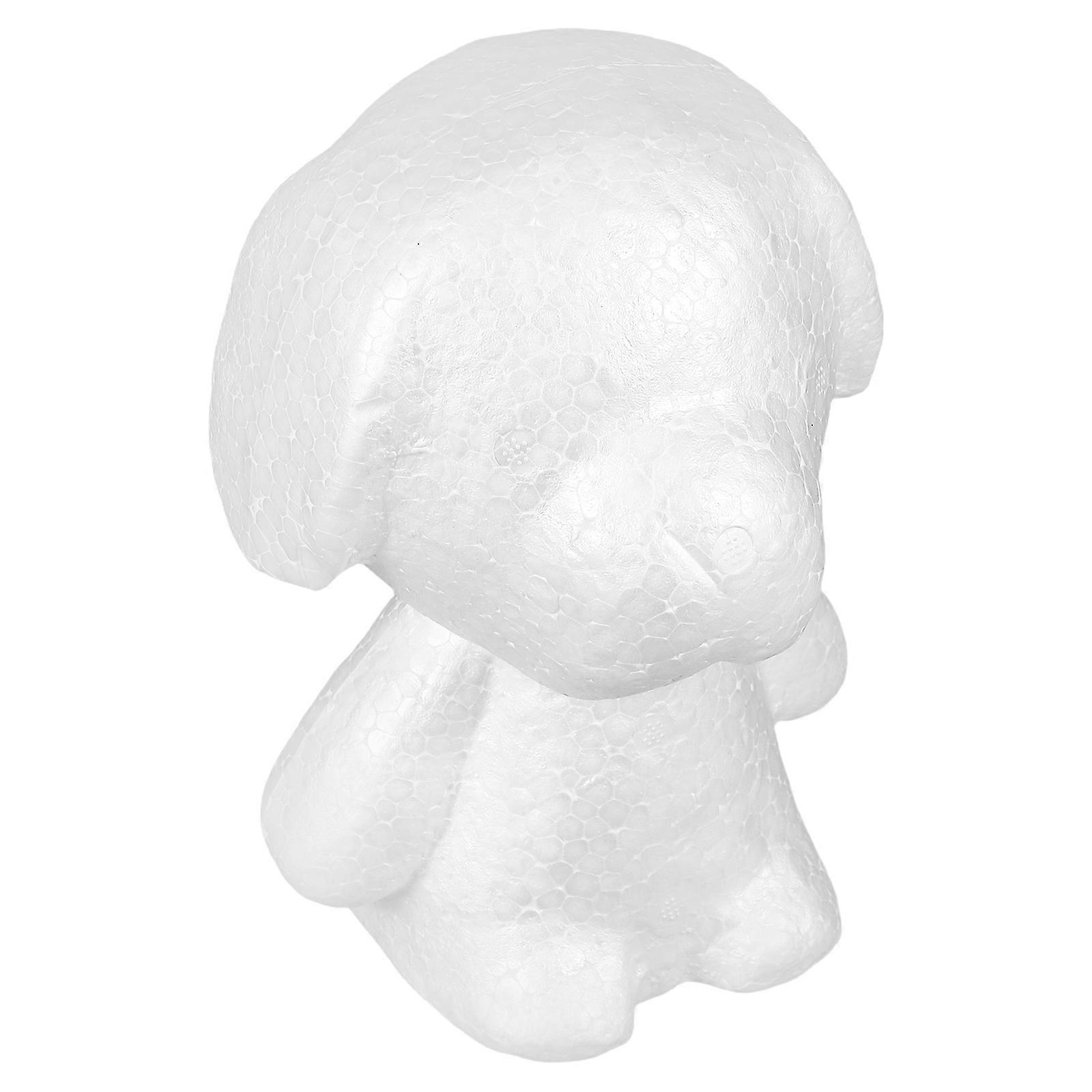 Flower Arranging DIY Mold 2Pcs White with Puppy Shape Decor for DIY