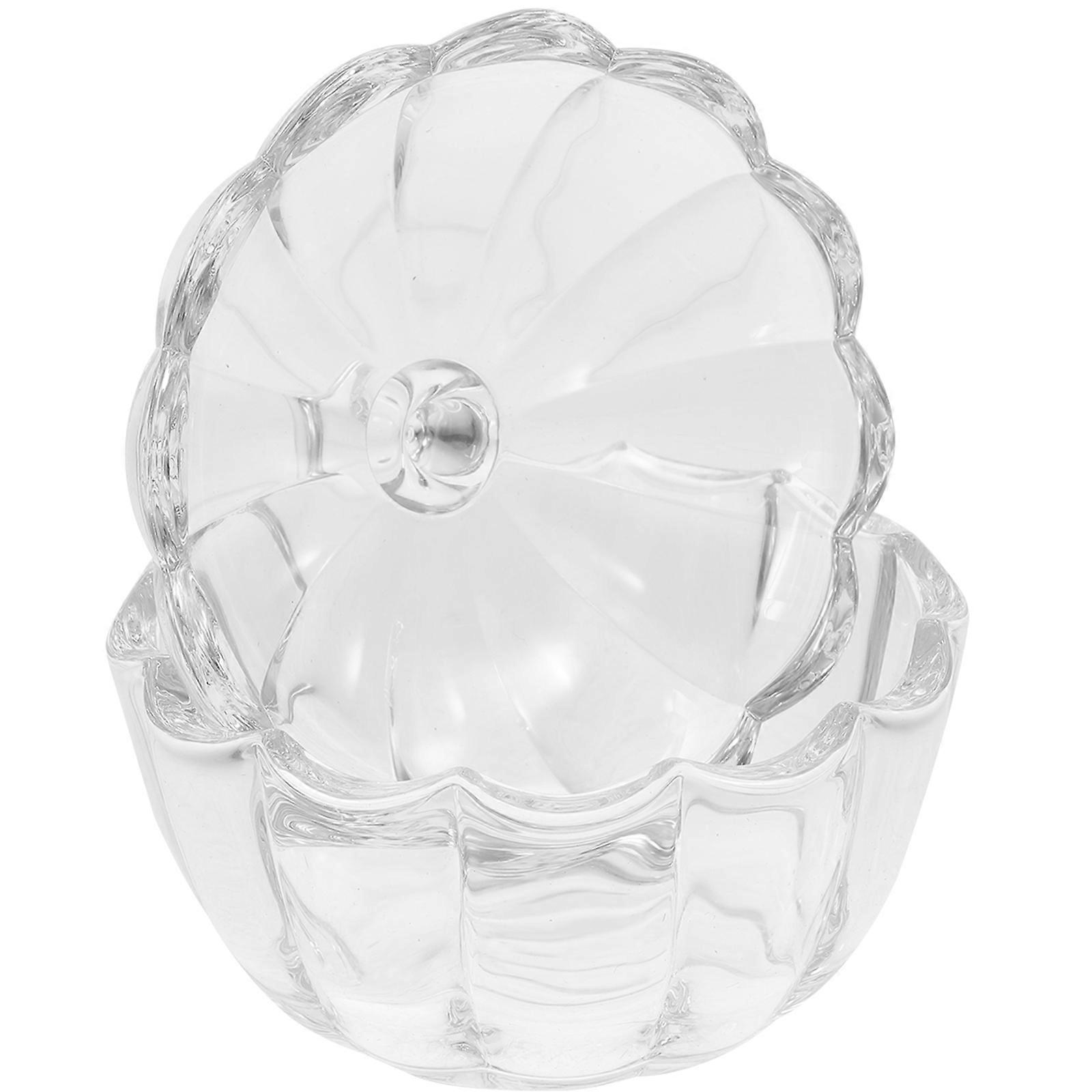 5Pcs Pumpkin Jar for Candy Storage with Transparent Lid