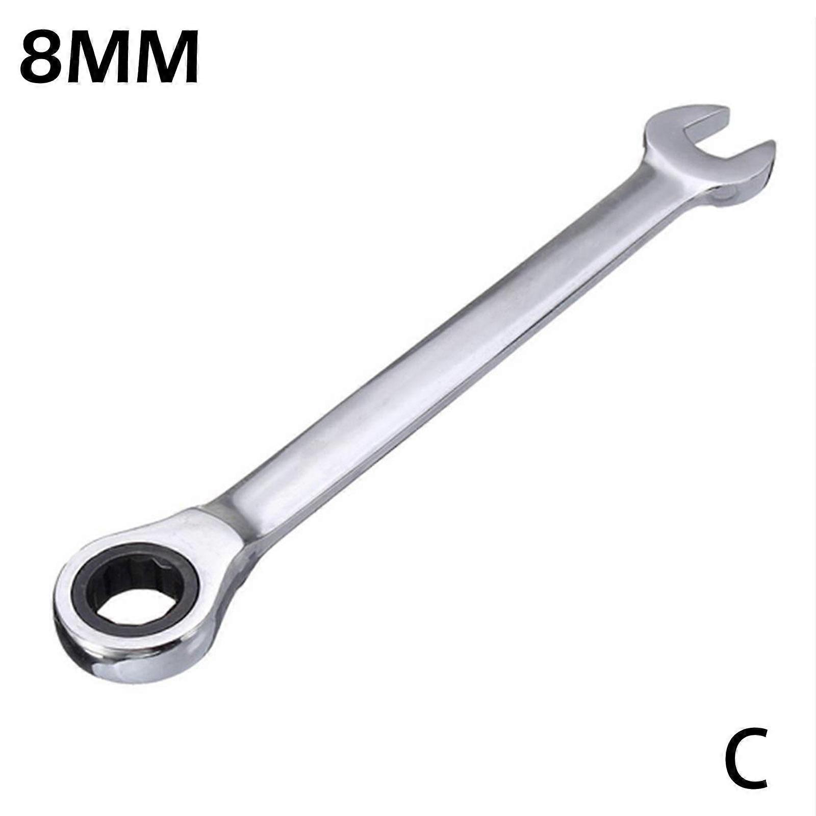 Ratchet Spanner Combination Fixed Head Wrench Metric 6mm To 16mm H1G4