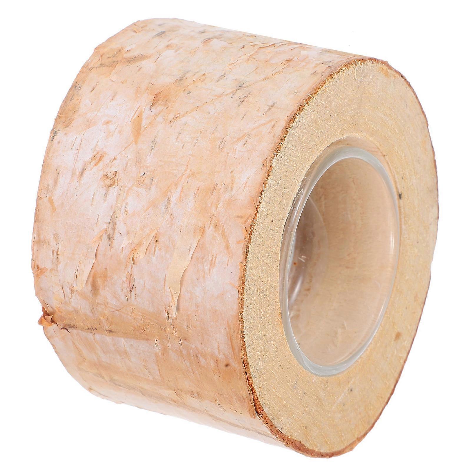 3Pcs Rustic Wooden Candle Holders for Dining Table Home Decor Use