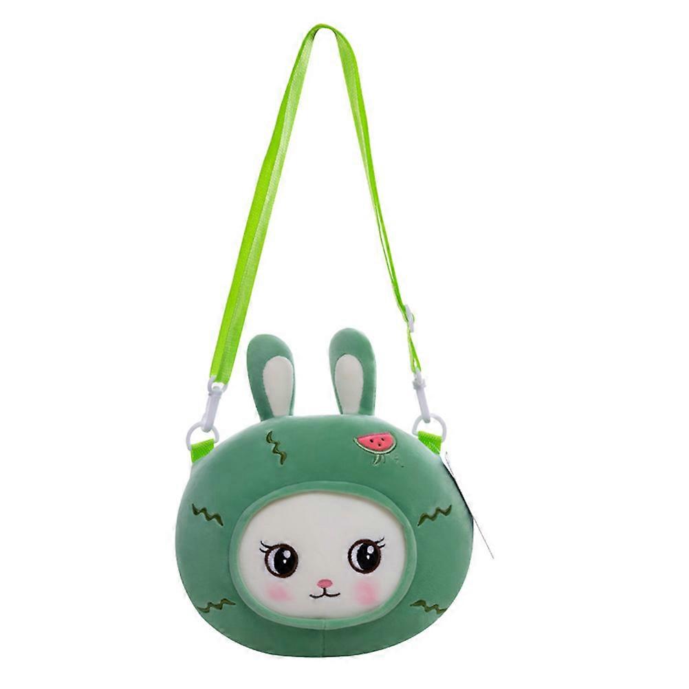 Rabbit Shape Kids Pouch Storage Shoulder Bag For Children In Multi Color With Durable Craft 1Pack