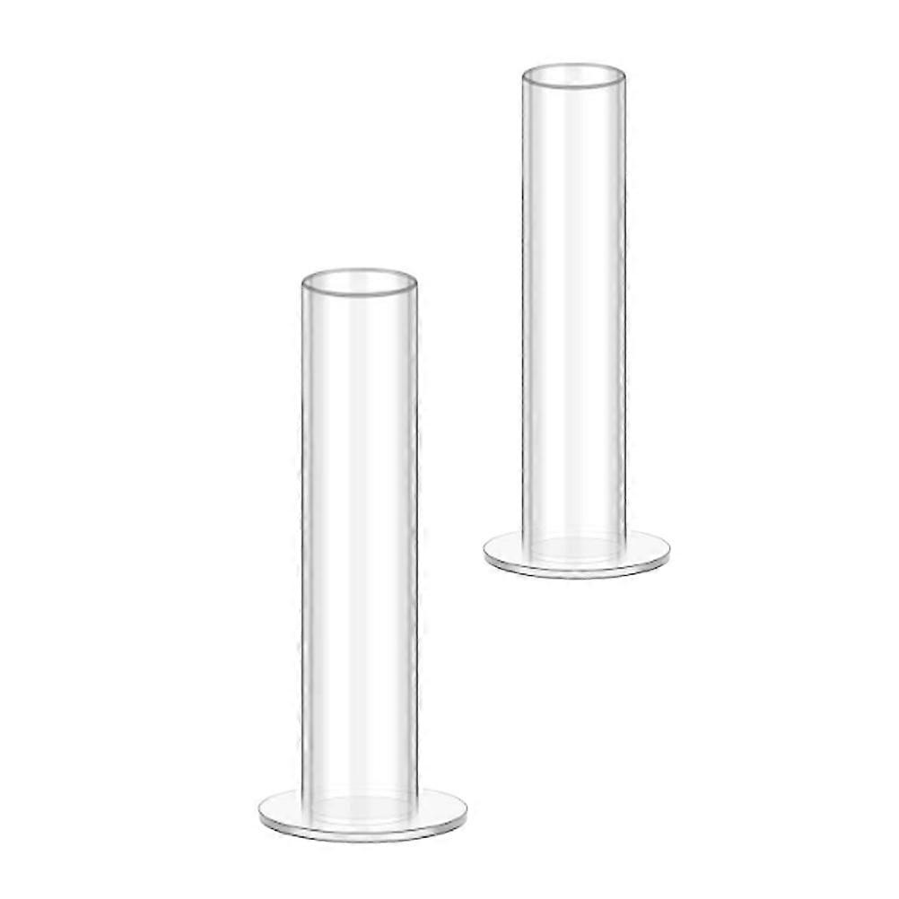 Hair Ring Display Rack Transparent Hair for Storage 4Pcs