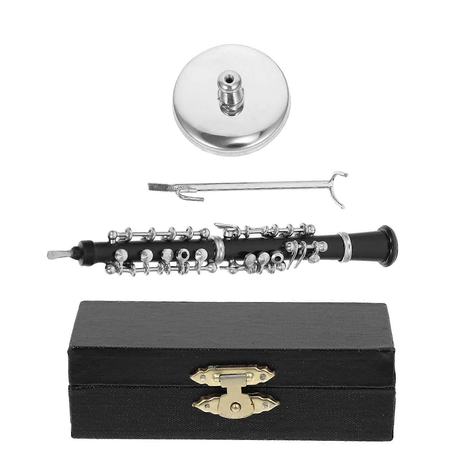 Oboe Display Model Black Color Desktop Design Home Use Decor 1Set
