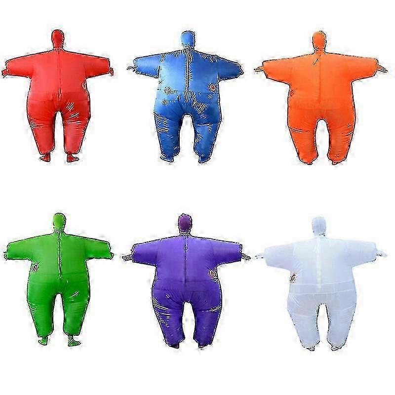 Uppblåsbar helkroppsdräkt för vuxna 1,6-2,2 m Vattentät och andningsbar polyester