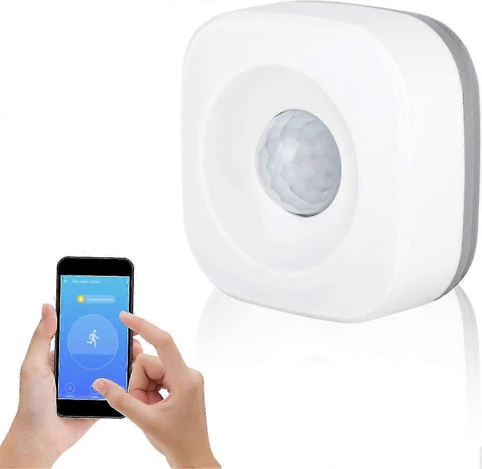 Infrared Motion Detector With Pir Motion Sensor Full Coverage And No Blind Spot Burglar Security Alarm Sensor For Indoor Or Outdoor Use