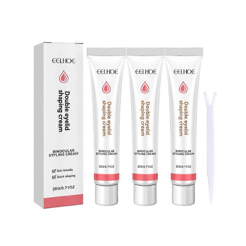 1~5x Kräm för att forma dubbla ögonlock, naturlig, spårfri, osynlig ögonlockslyftande kräm, varaktig ögonlocksstyling.hot