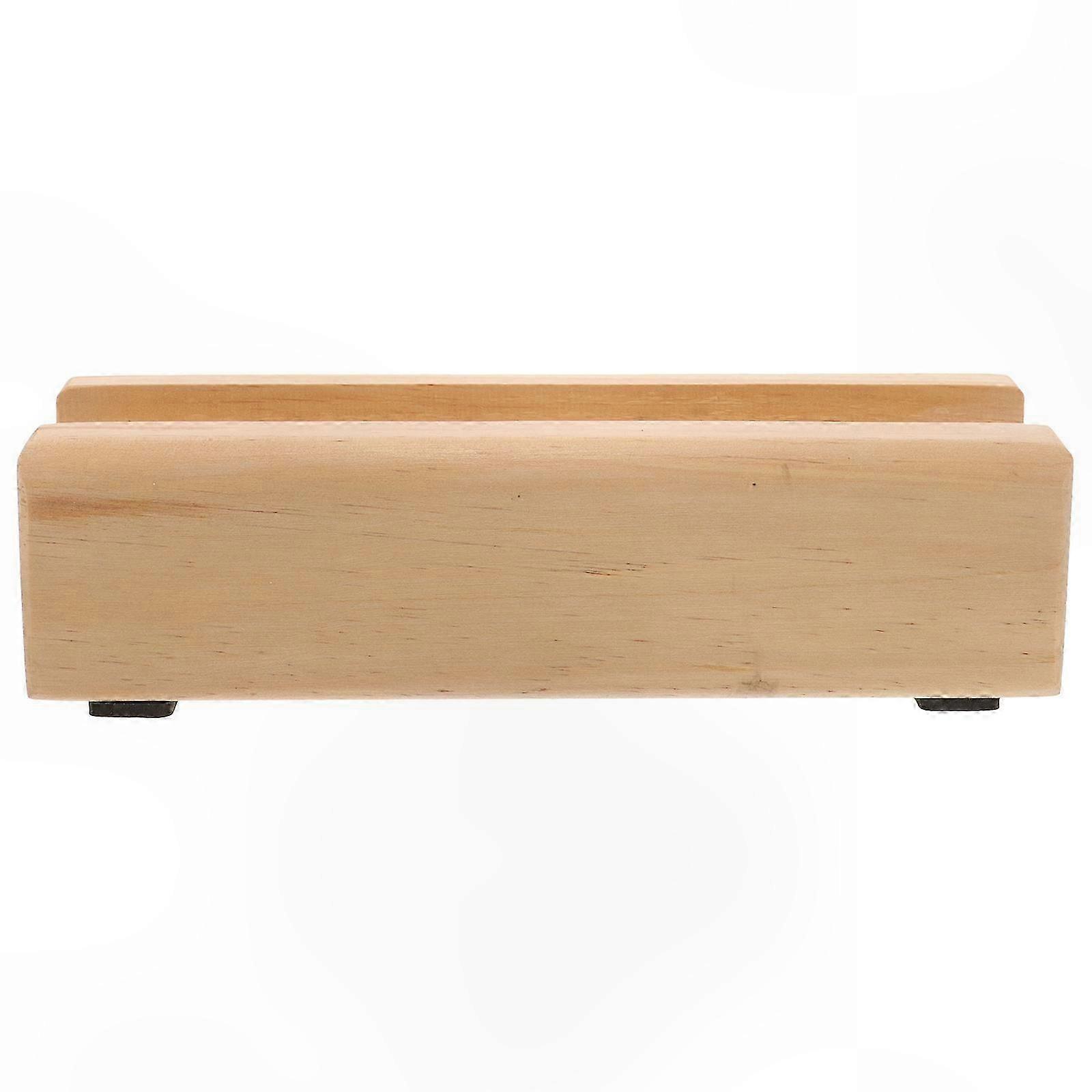 Heavy Duty Solid Wood Floor Mirror Stand Base for Full Length Mirrors