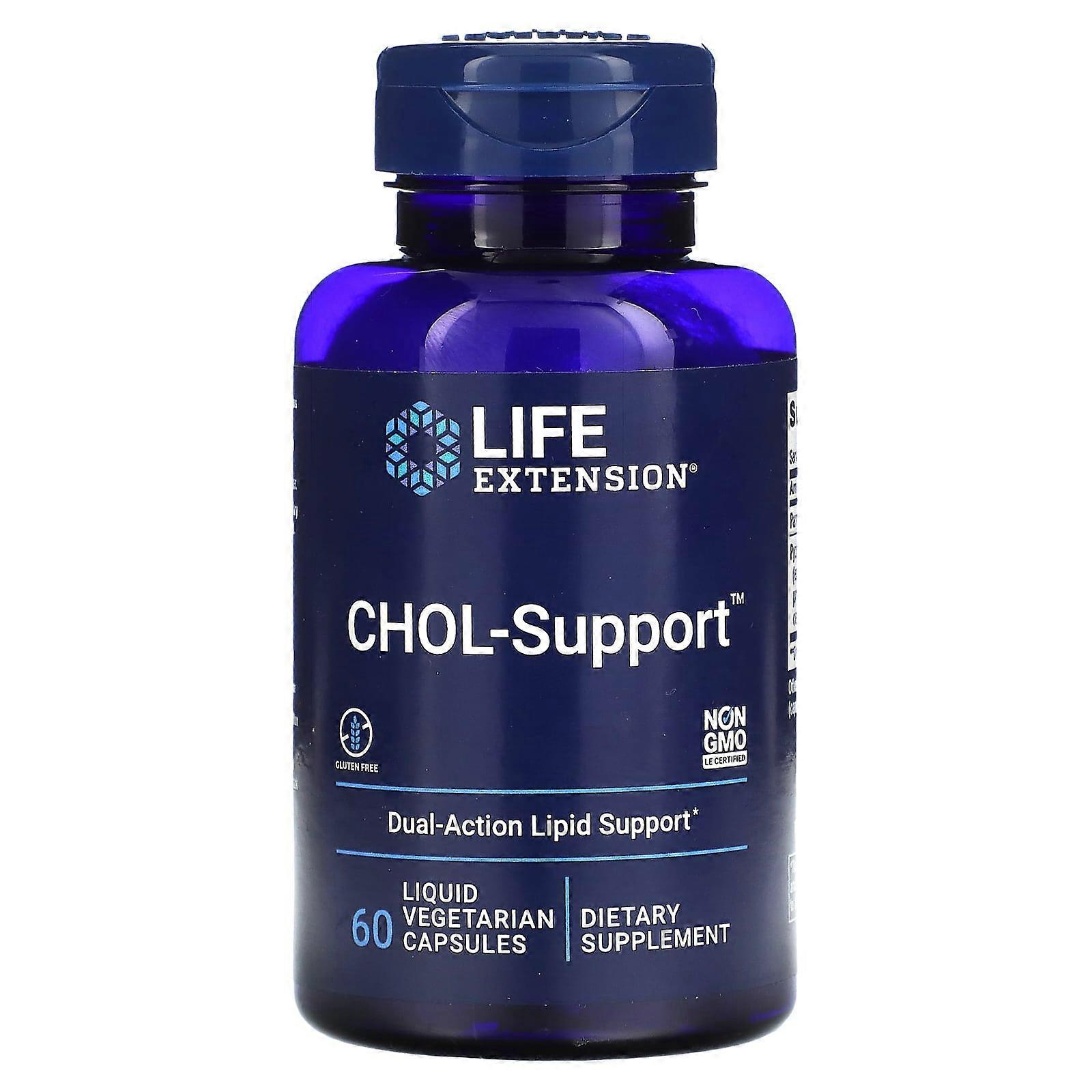 CHOL-Support, 60 Liquid Vegetarian Capsules
