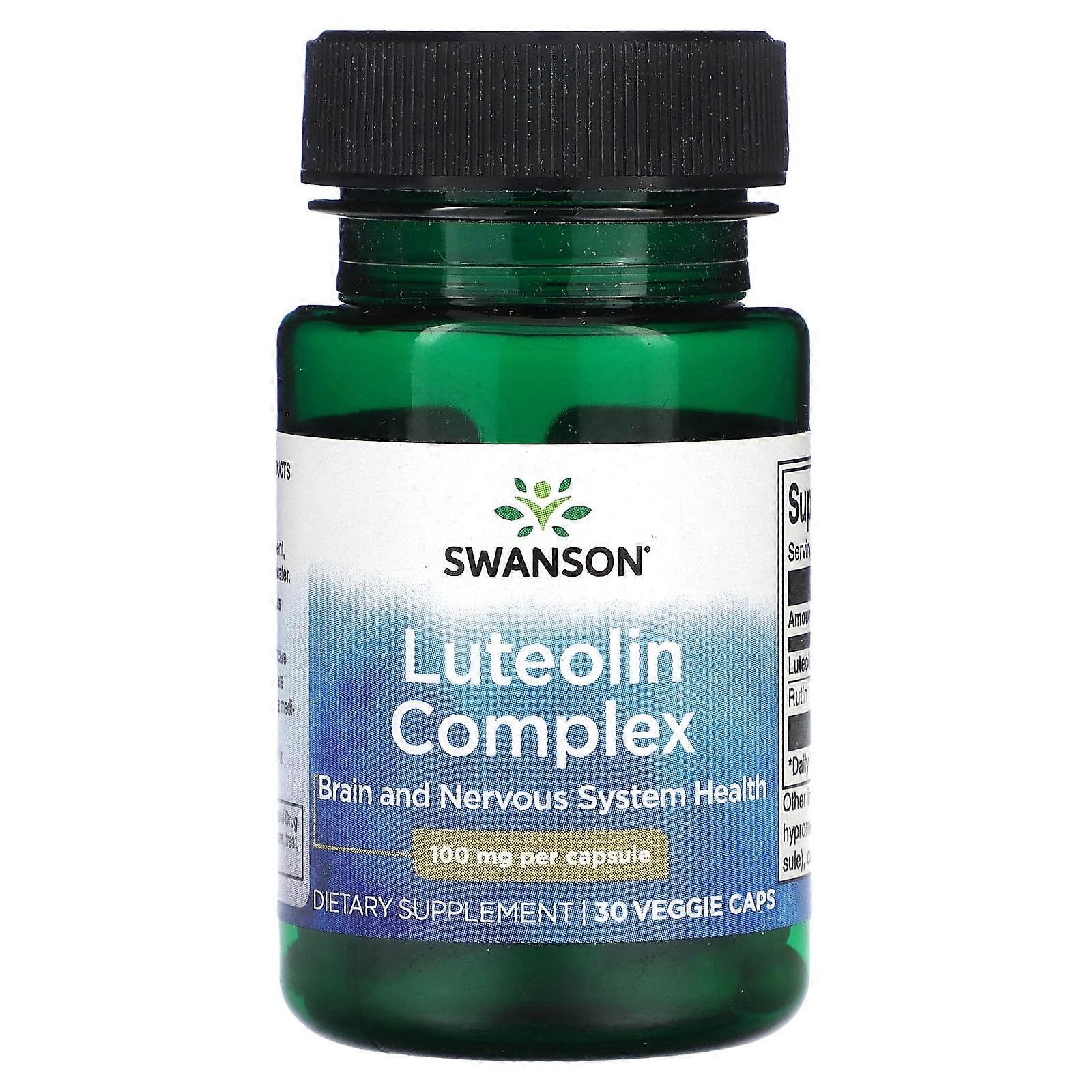 Luteolin Complex, 100 mg, 30 Veggie Caps