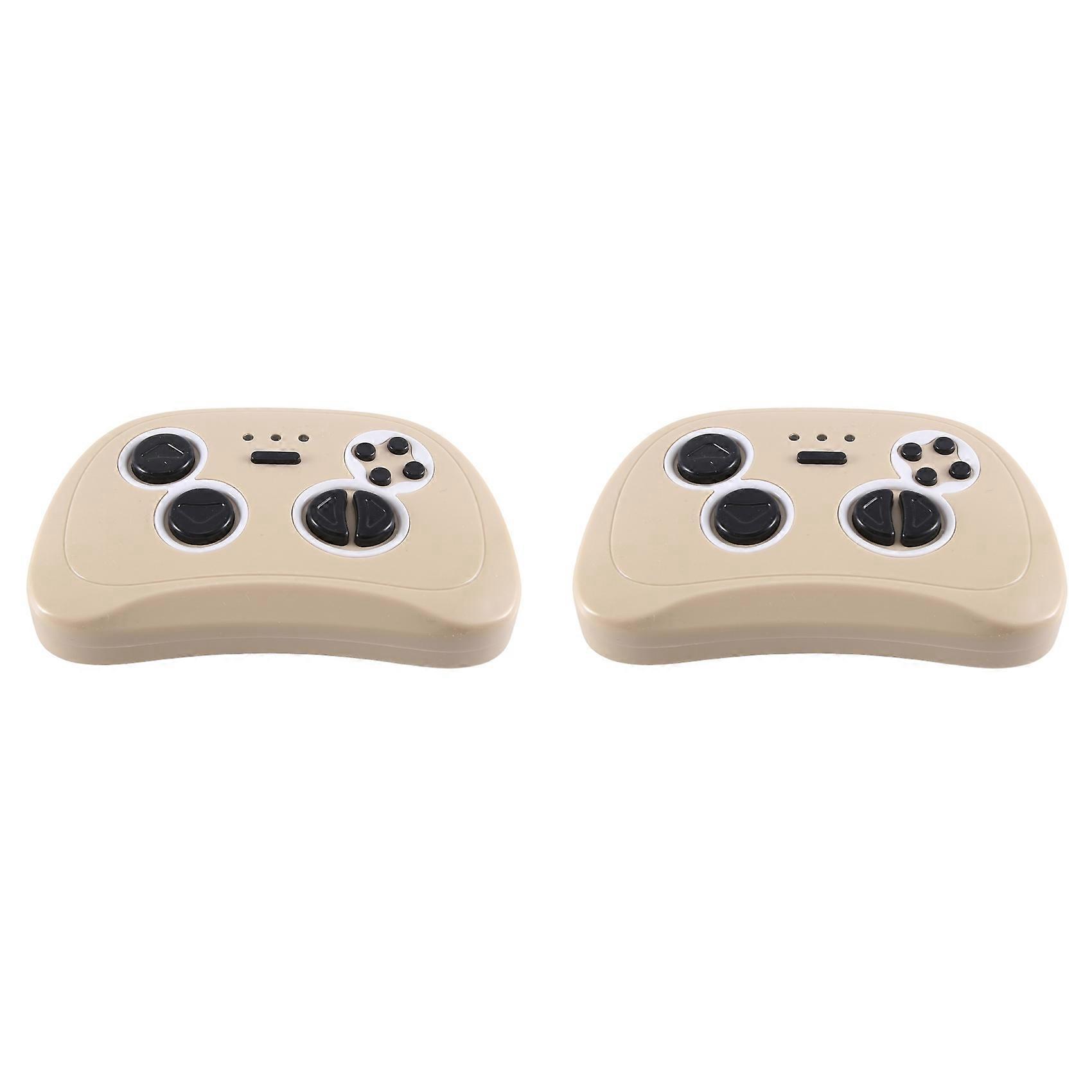 2X Children Electric Vehicle Remote Controller HH677K-2.4G Remote Controller Smooth Start Remote Control Beige
