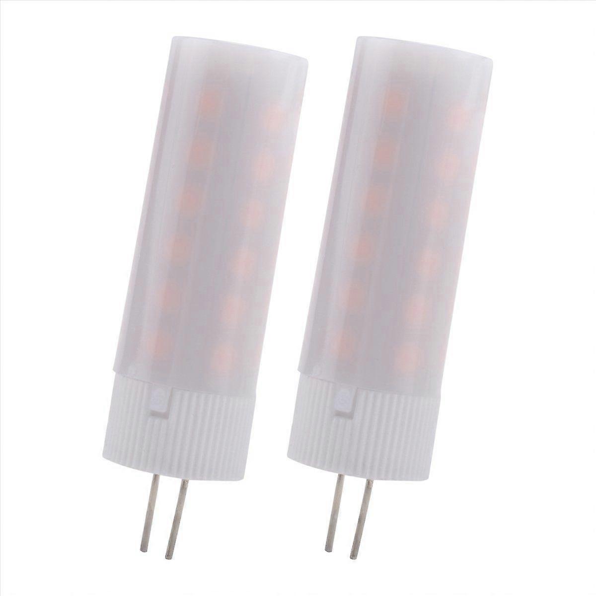 2pcs G4 LED Corn Lights 36 leds Flame Effect ( Warm White, DC12V)