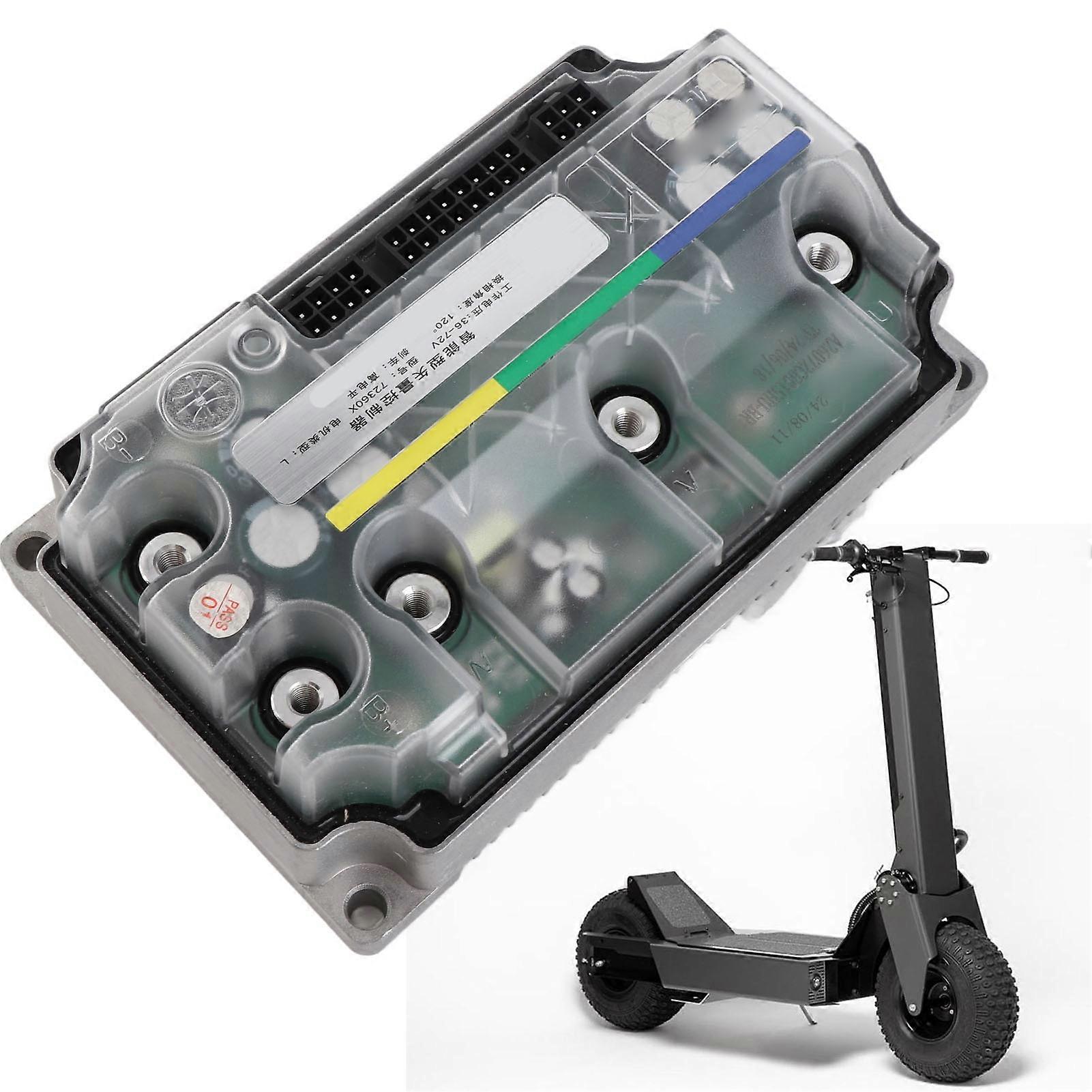 72V 200A ECU Programmable Brushless DC Controller High Power Sine Wave Controller for Electric Scooter Bicycle Motorcycle 