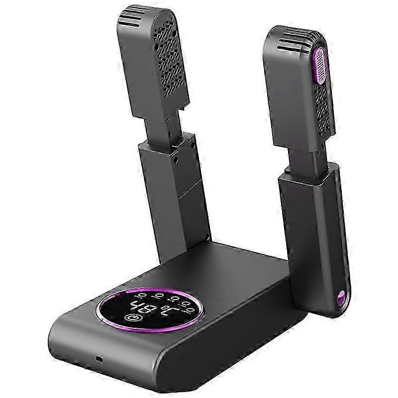 150W Boot Dryer & Shoe Dryer for Work Boots & Sneakers, Heat Blower with Timer, Adjustable Dry Rack & Boot Warmer with Deodorizer