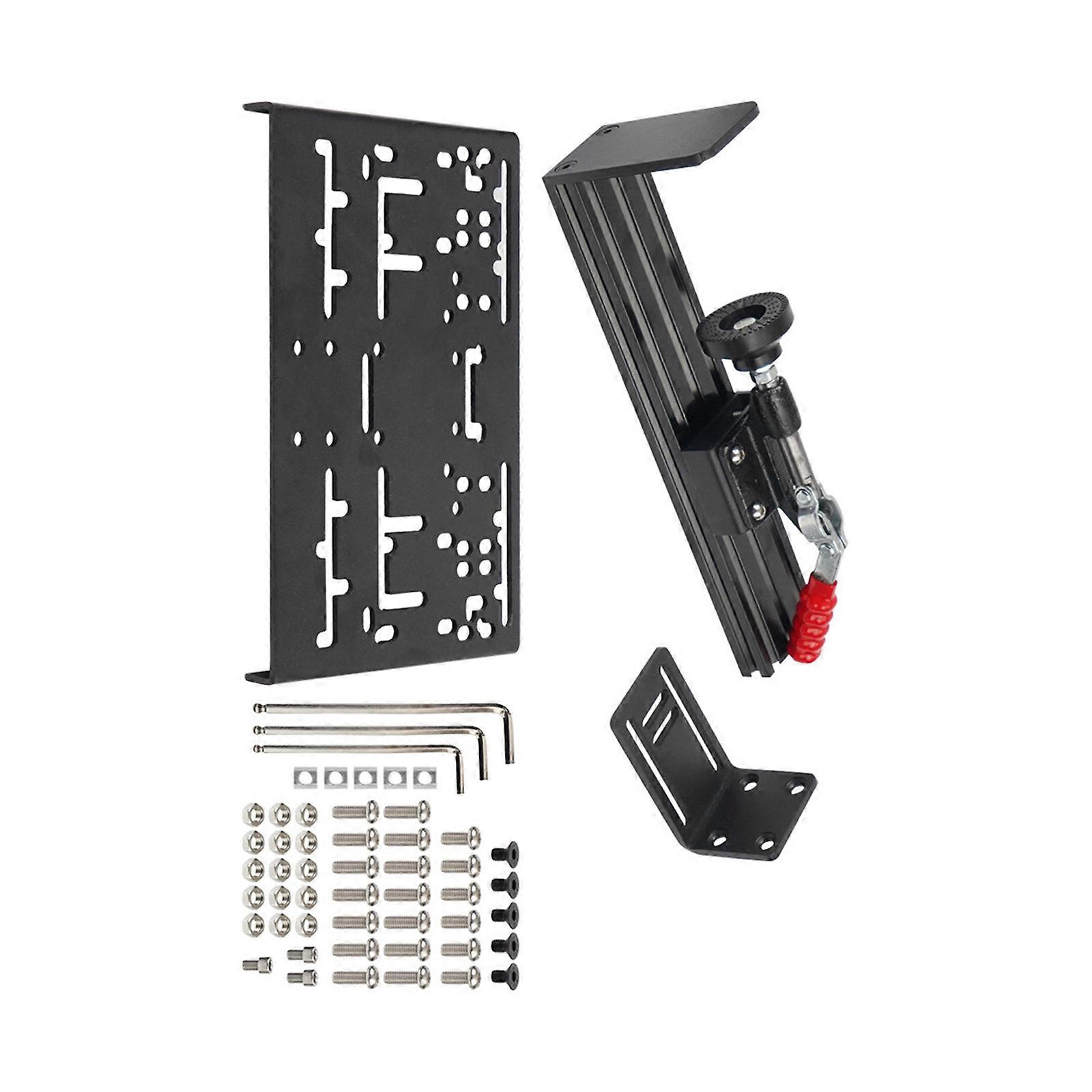 Space Saving Handbrake Stand Desktop Mount For USB Handbrake Gaming Setups Height Adjustment Feature Multicolor