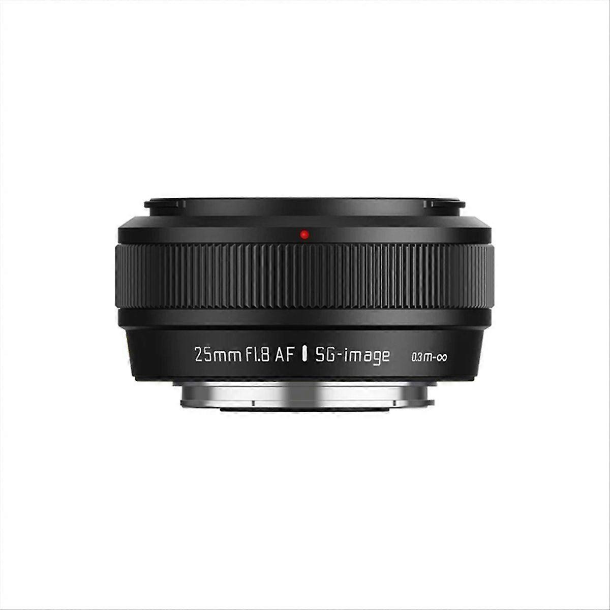 AF 25mm F1.8 Autofocus Lens AF Humanistic Landscape Large Aperture Biscuit Fixed Focus Adapter for
