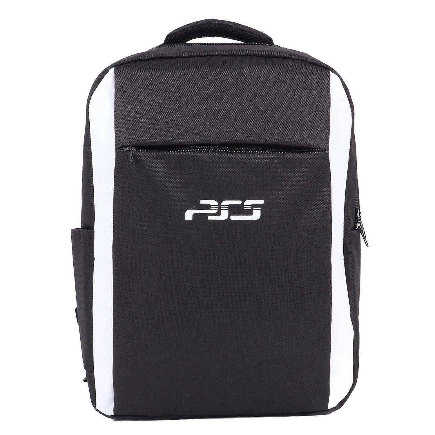 Game Console Multifunction Storage Backpack Shockproof Carrying Case Travel Portable Backpack for PS